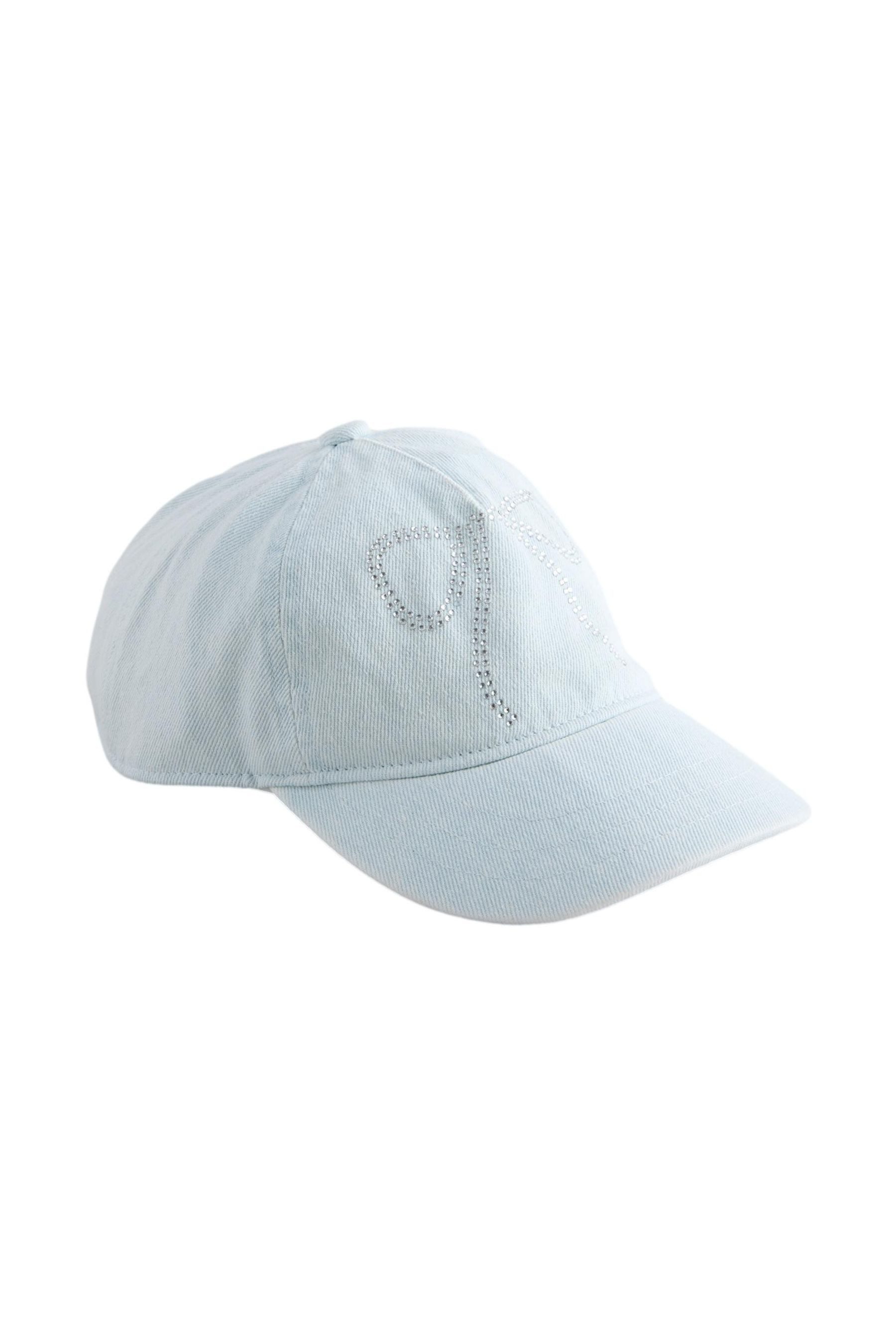 Sonnenhut Baseball-Cap aus Denim