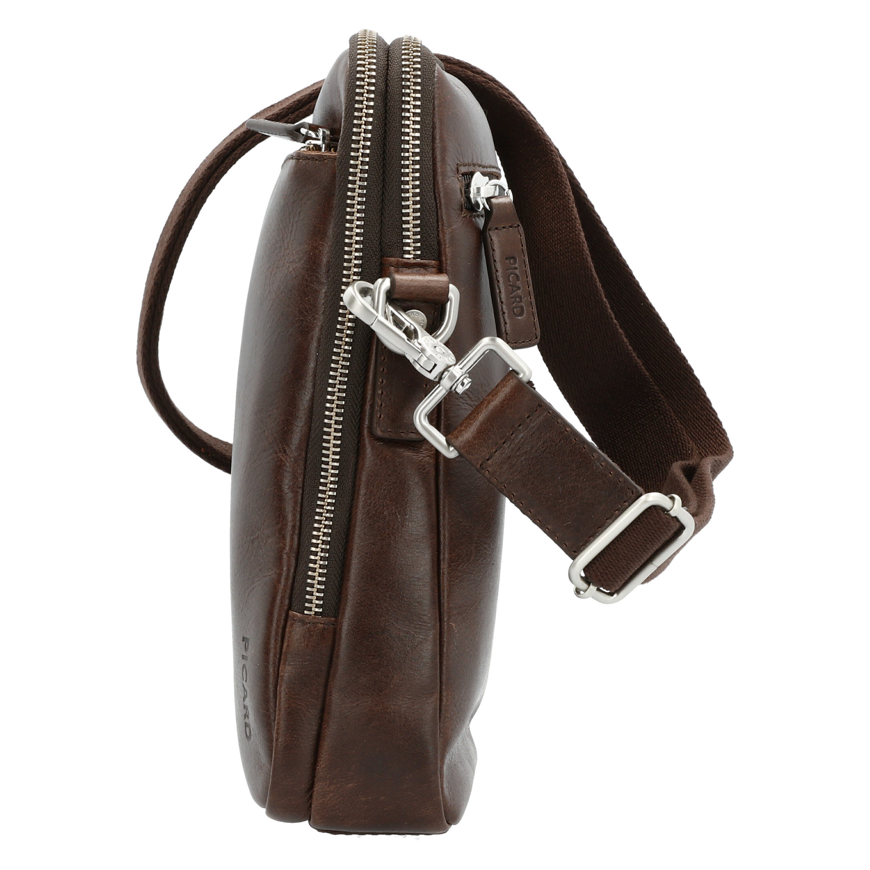 Picard Schultertasche PICARD Schultertasche Buddy aus Wasserbüffelleder