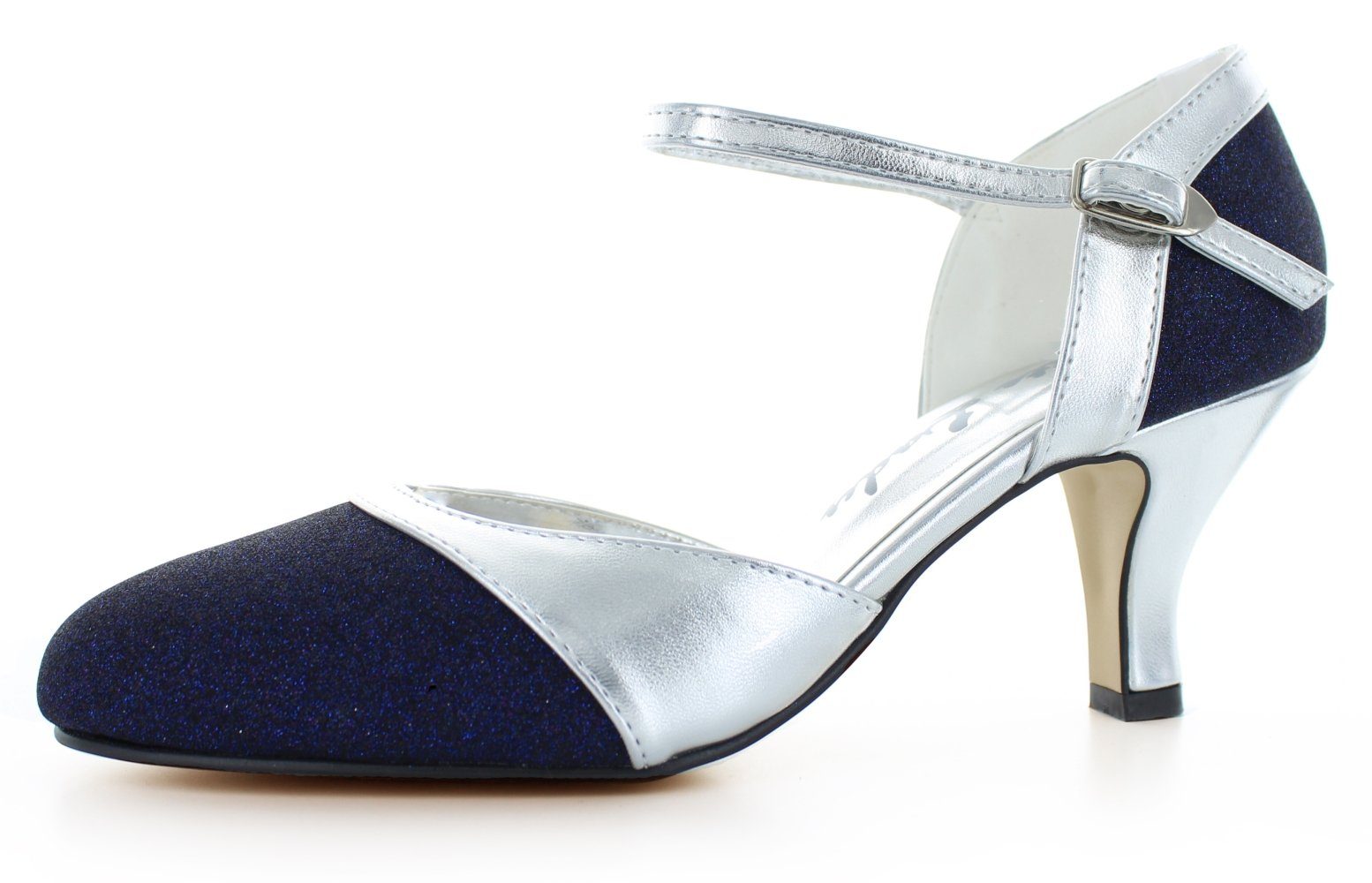 White Lady 701 bequeme Glitter Slingpumps günstig online kaufen