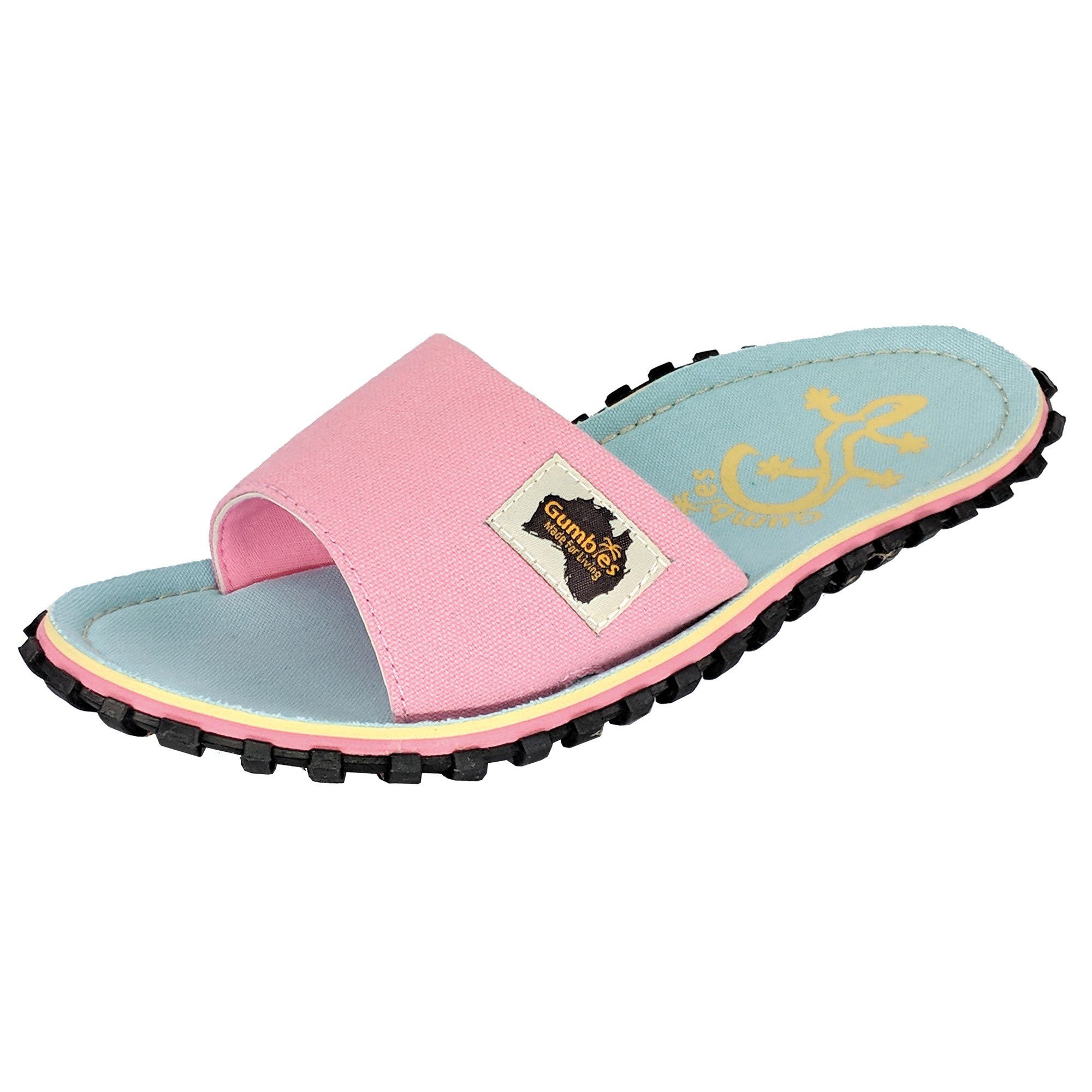 Gumbies Slides in Gecko Pantolette Hergestellt aus recycelten Materialien