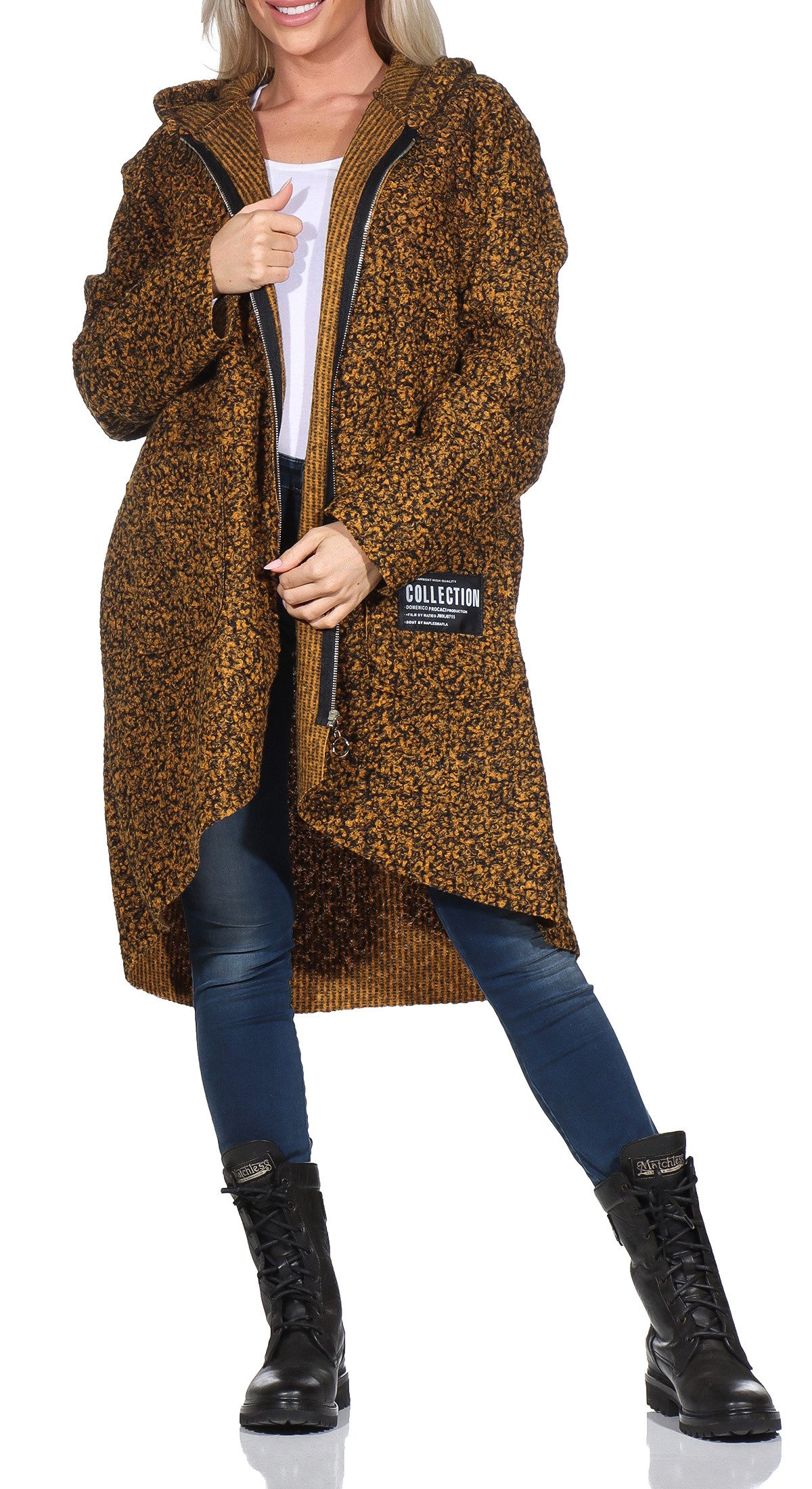 simaranda Kapuzennickijacke Damen Jacke 29503 38-44 günstig online kaufen
