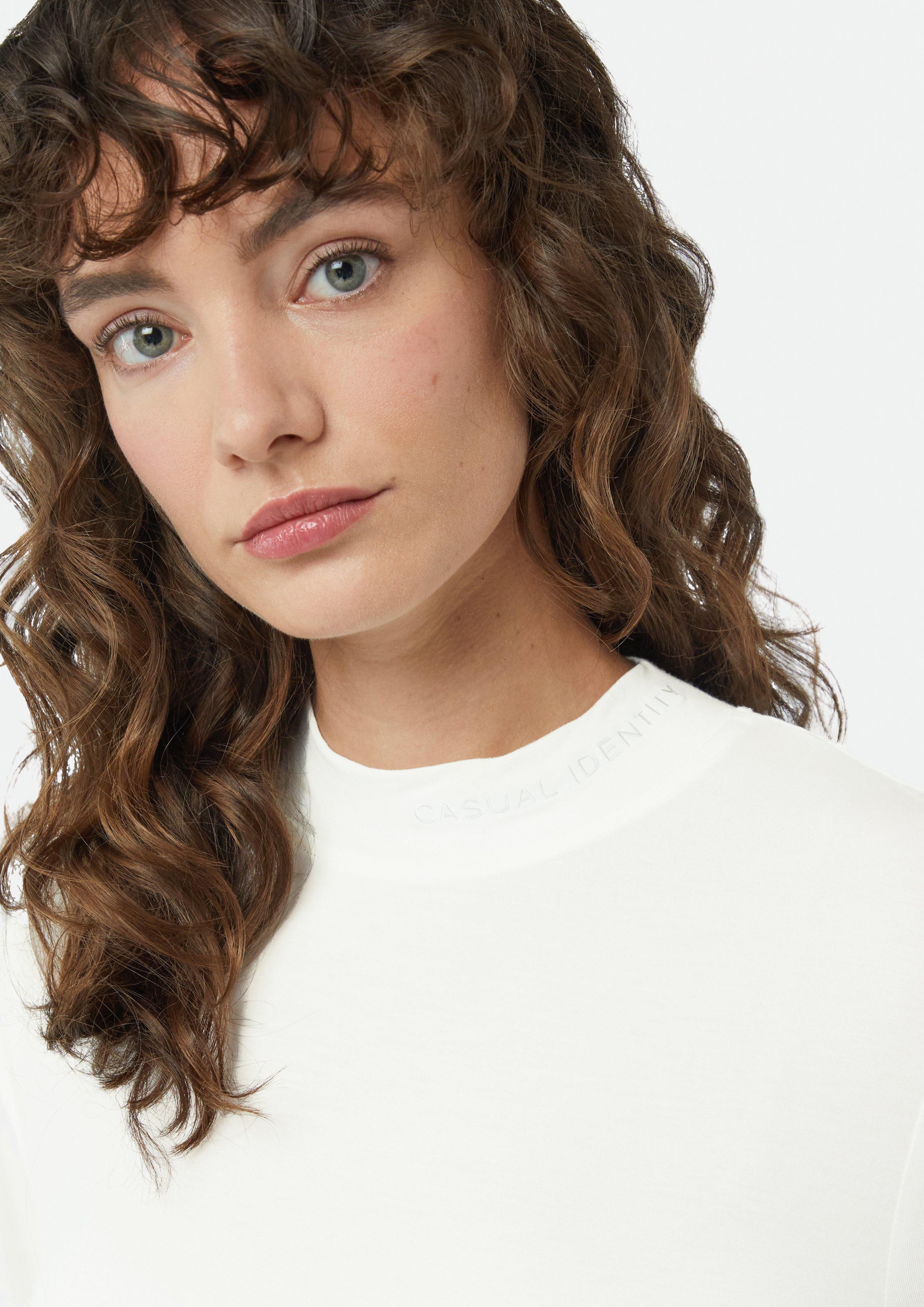 comma casual identity Langarmshirt Semitransparentes Longsleeve günstig online kaufen