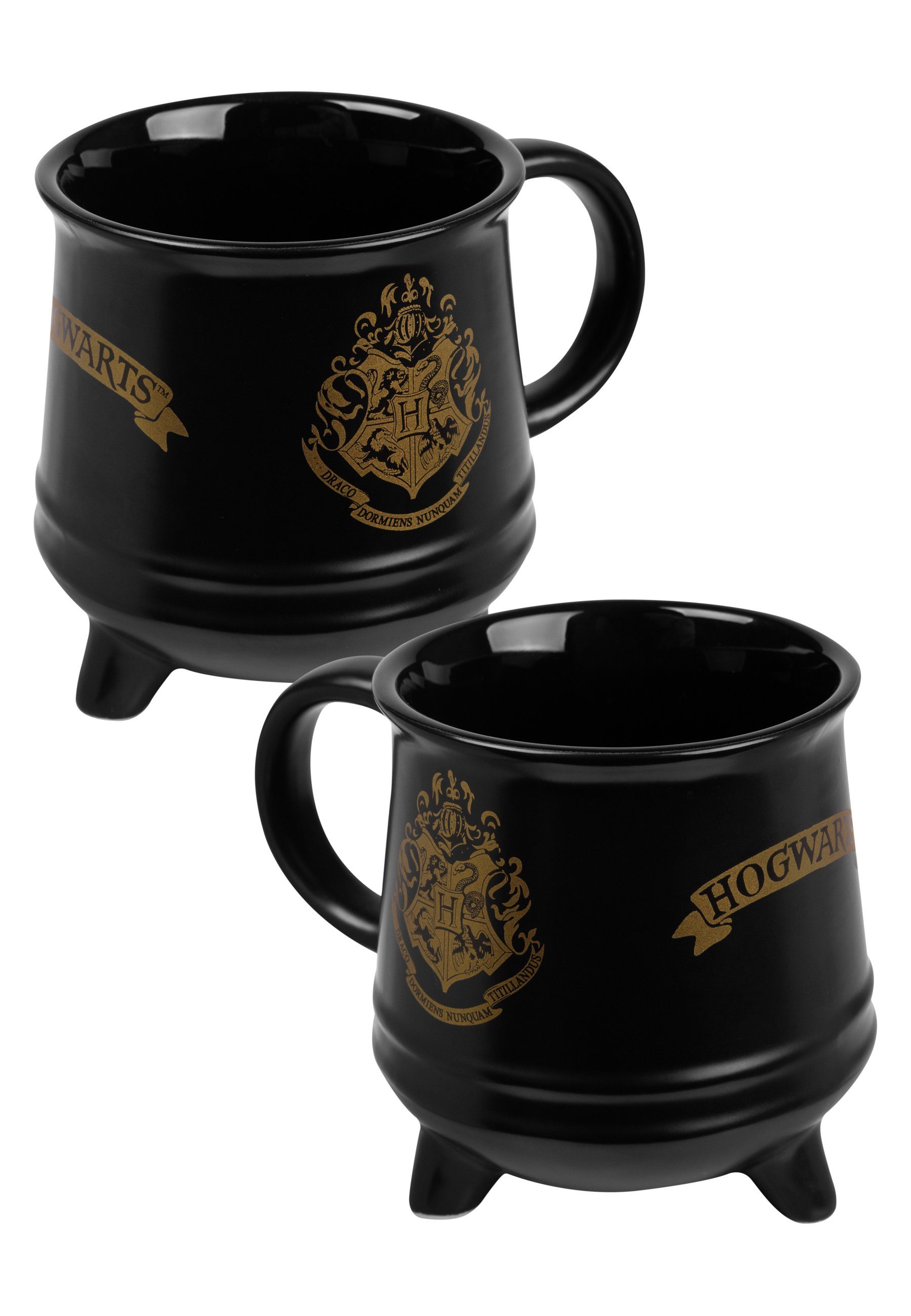 Harry Potter Keramik-Tasse 320 Ml | Gryffindor Becher Mit Ron, Harry & Hermine Motiv | In Geschenkbox