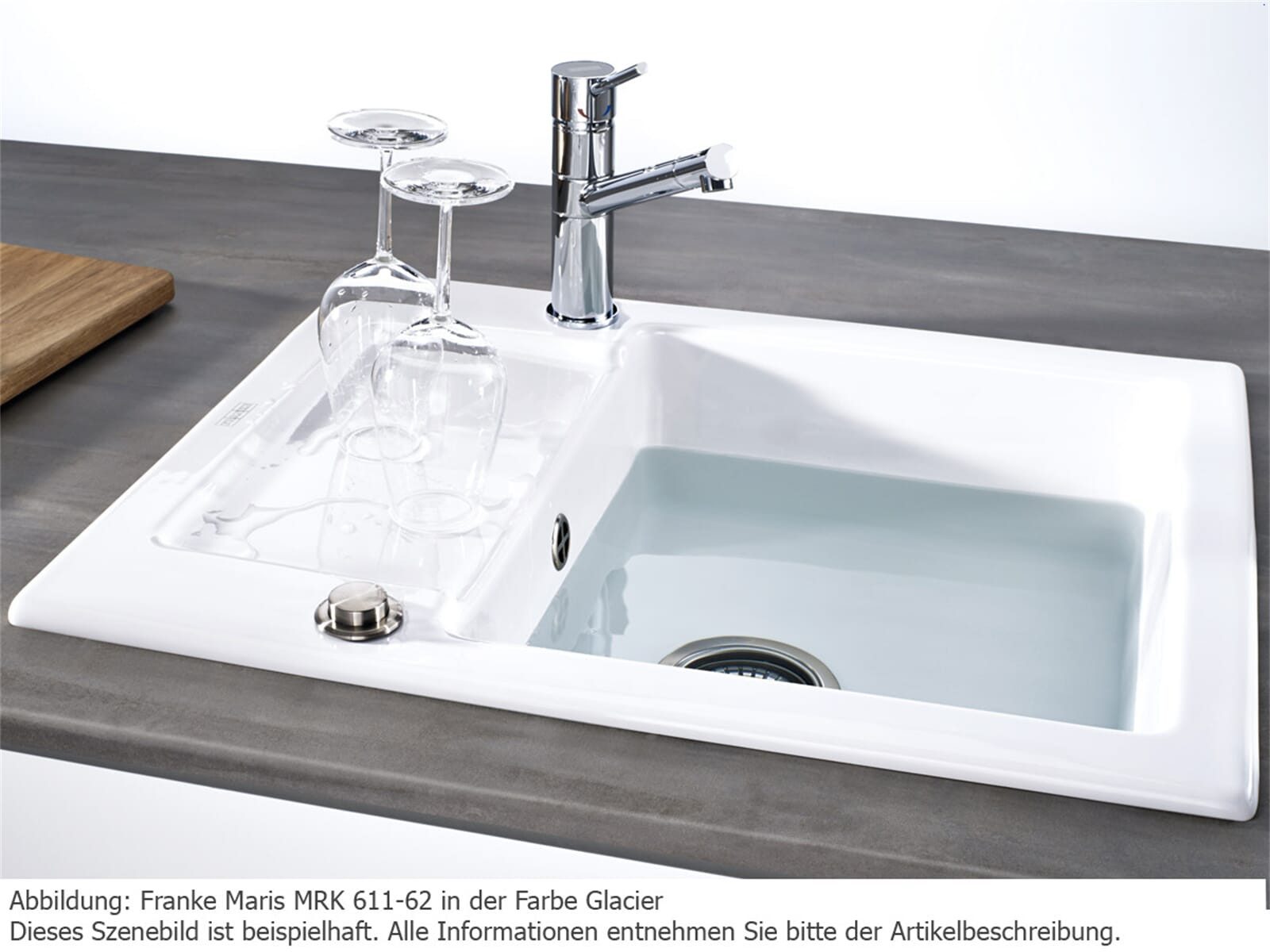 FRANKE Küchenspüle, rechteckig, 62/51 cm, (1 St)