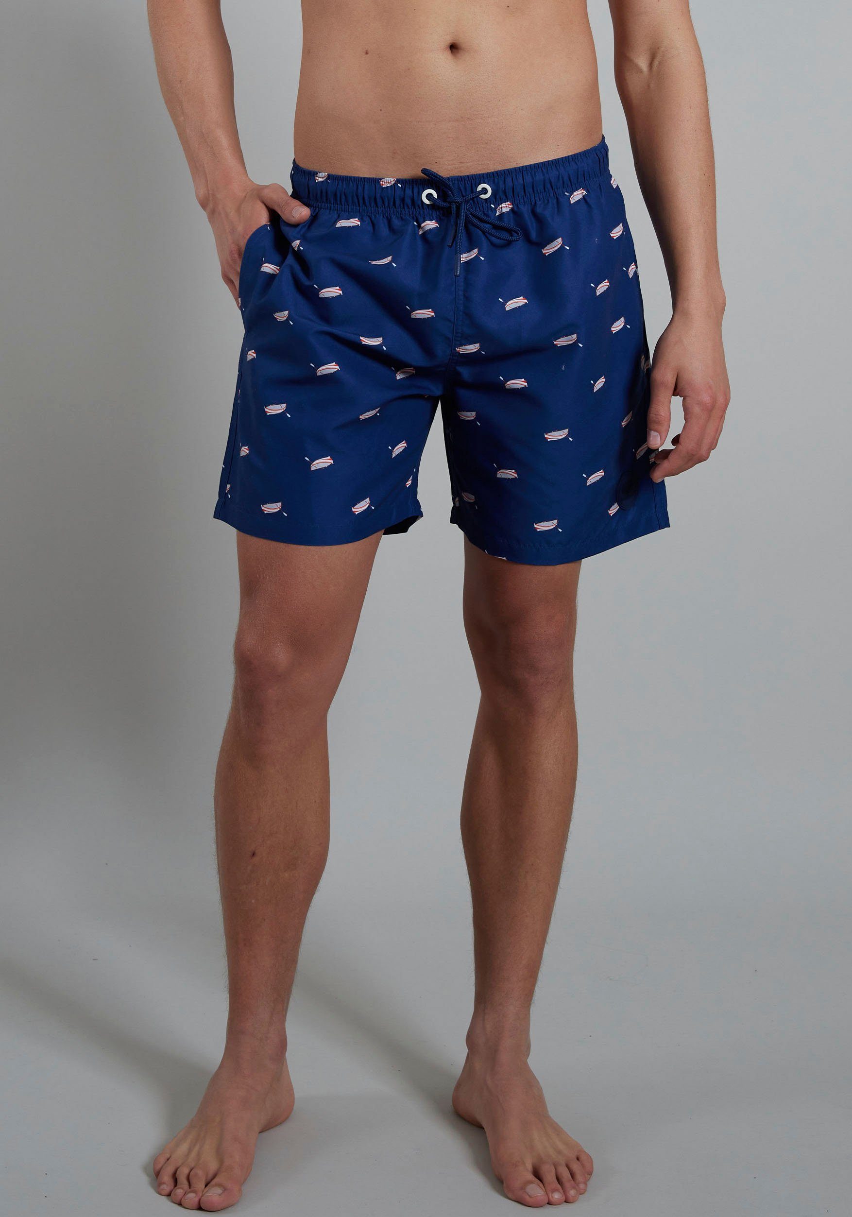 CECEBA Badeshorts mit tollem Print für warme Sommertage, bequem, schnelltrocknend