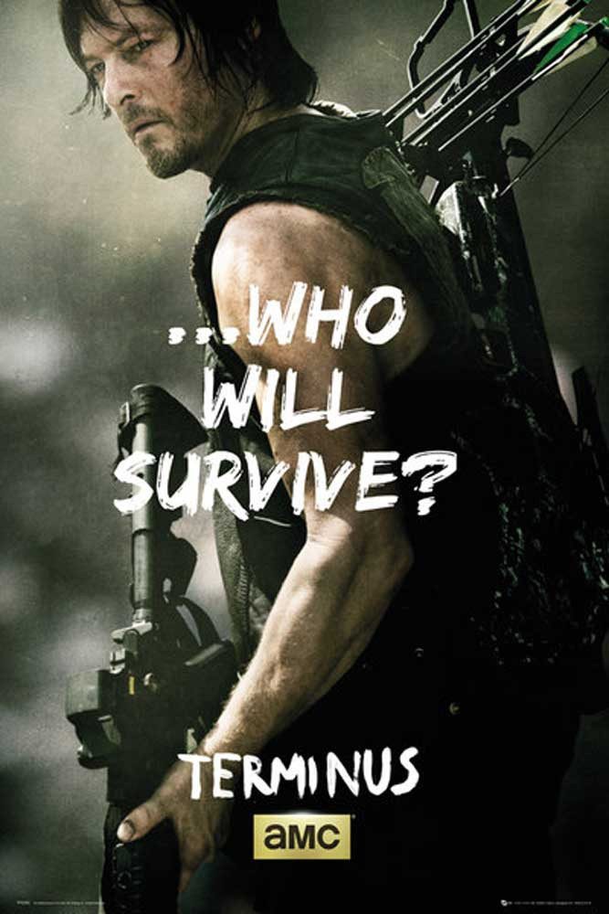 Poster Walking Dead - Poster - Daryl Survive