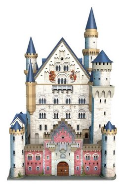 Ravensburger Puzzle Ravensburger 3D Puzzle 12573 - Schloss Neuschwanstein - 216 Teile -..., 216 Puzzleteile