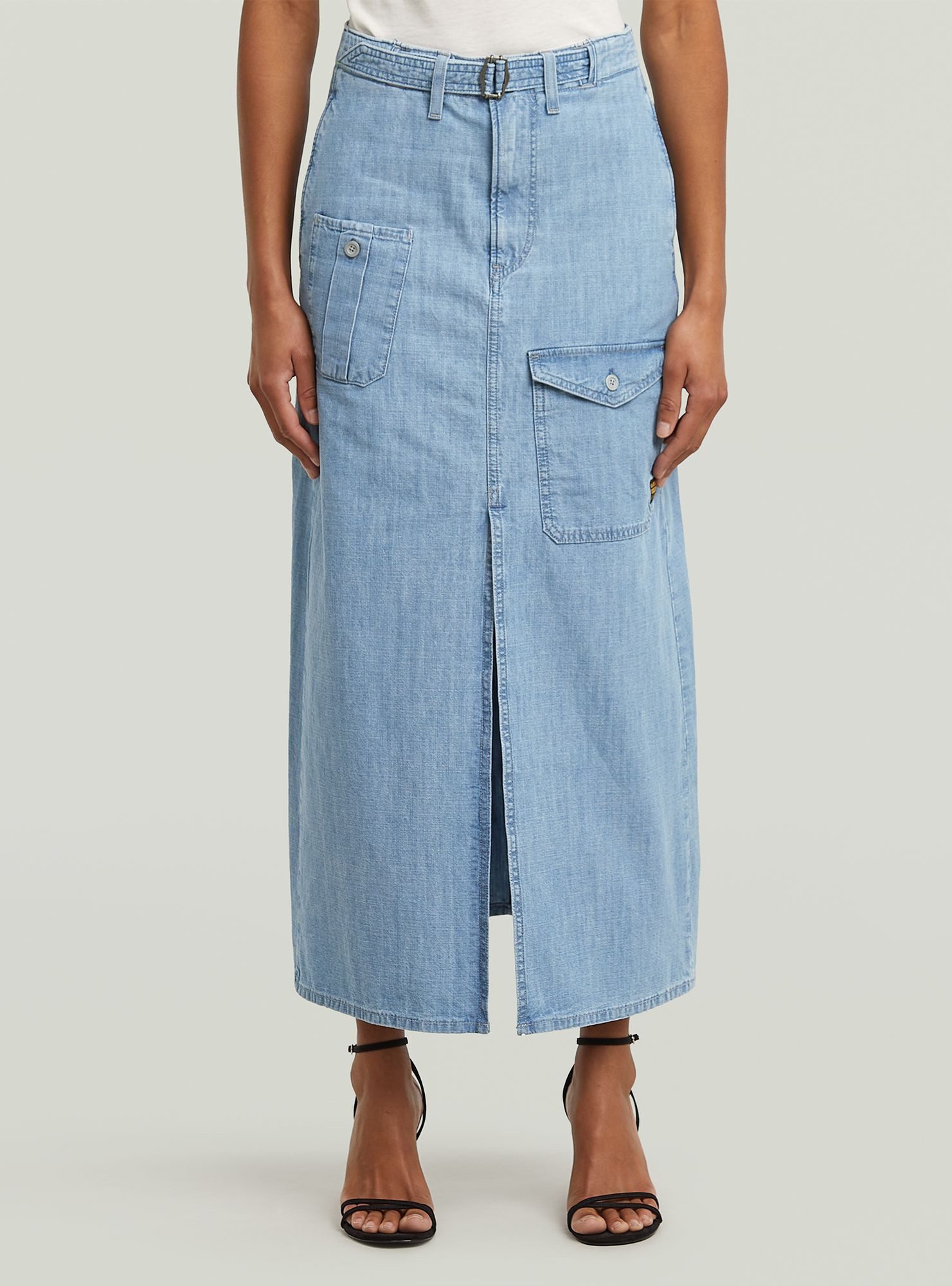G-STAR Maxikleid Belted Cargo Long Rock