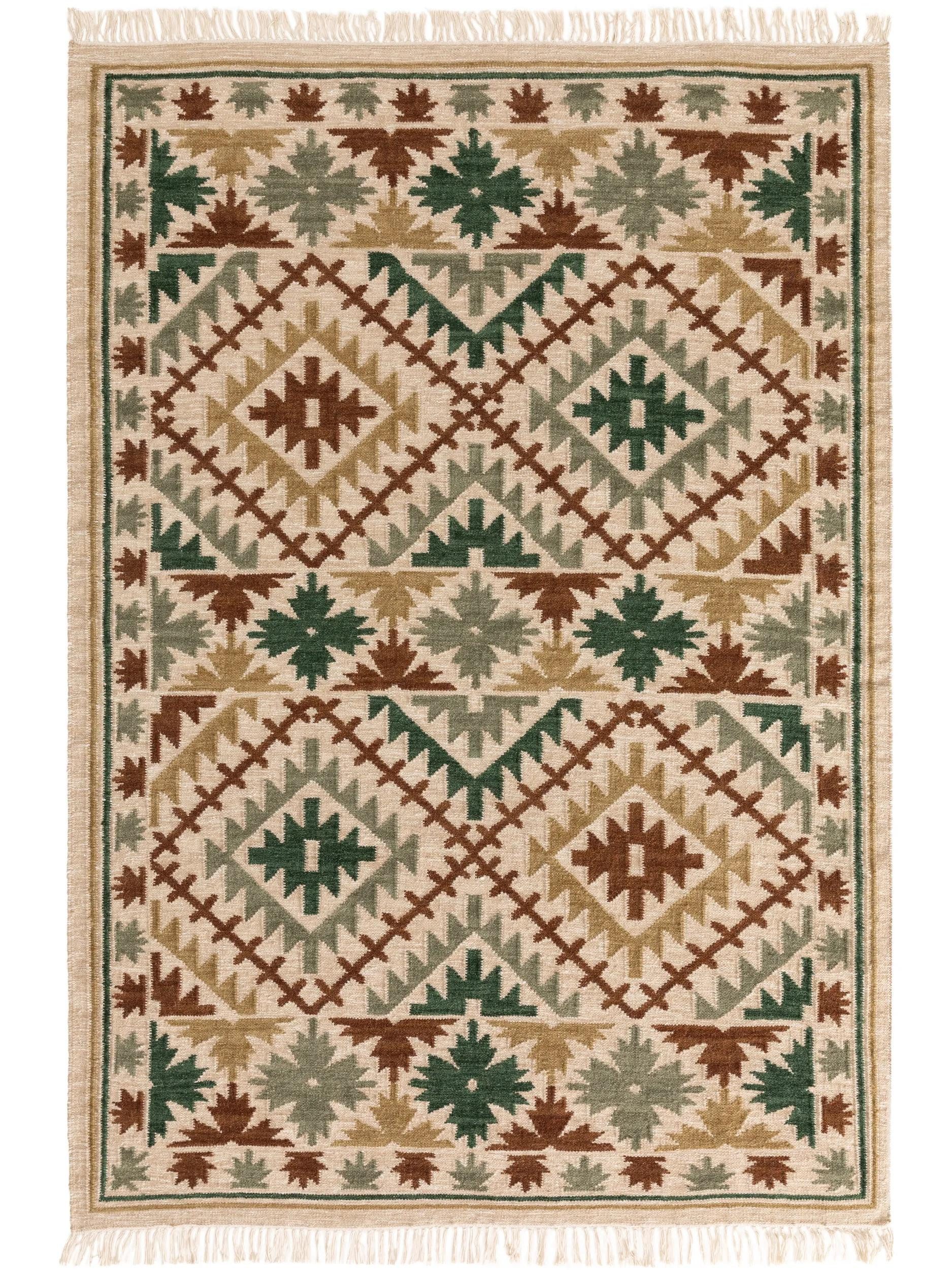benuta Teppich Zohra, rechteckig, Höhe: 5 mm, Teppich Wohnzimmer, Schlafzimmer, Esszimmer, Flur, Kunstfaser, Cozy