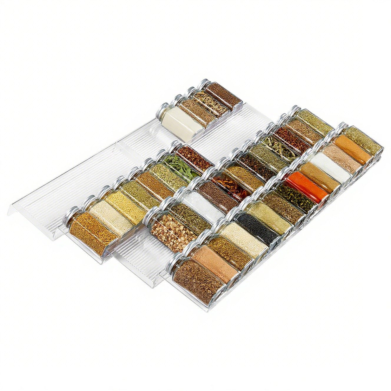 Lifewit Gewürzregal Gewürz Organizer Schublade, Abnehmbares Gewürzregal günstig online kaufen