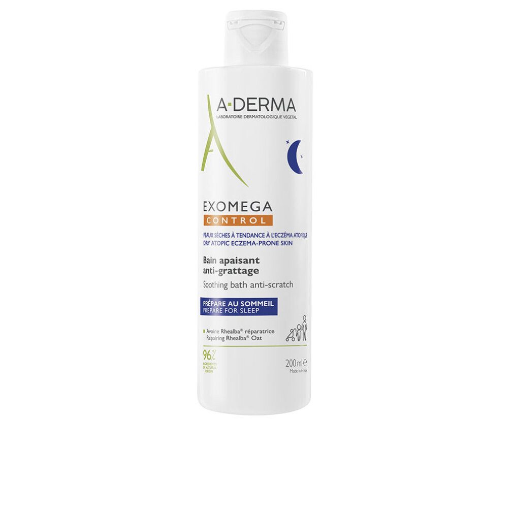 A-derma Körperpflegemittel Exomega Beruhigendes Bad - Volumen: 200 ml