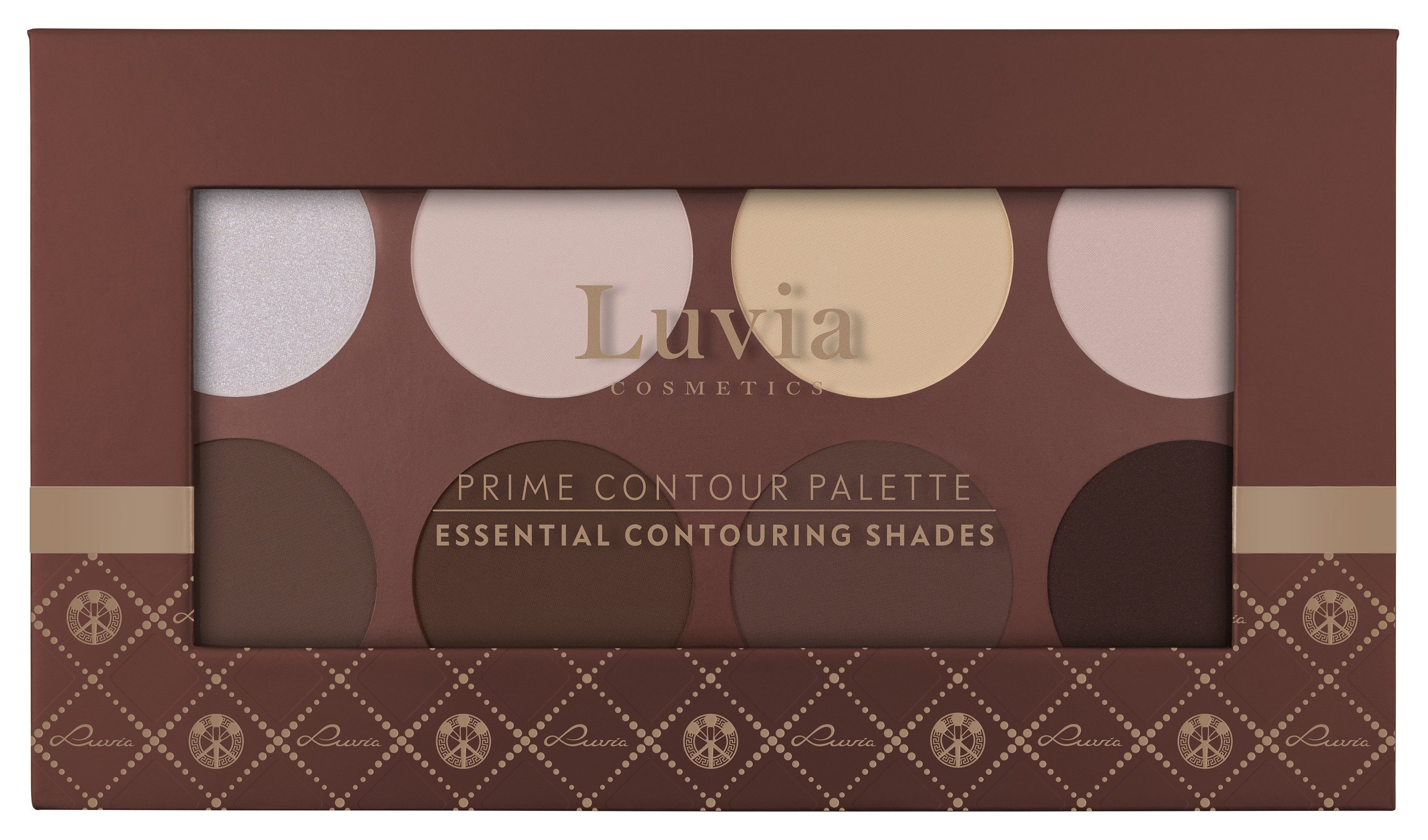 Luvia Cosmetics Contouring-Palette Essential Contouring Shades Vol. 1, 8-tlg., 8 Farben