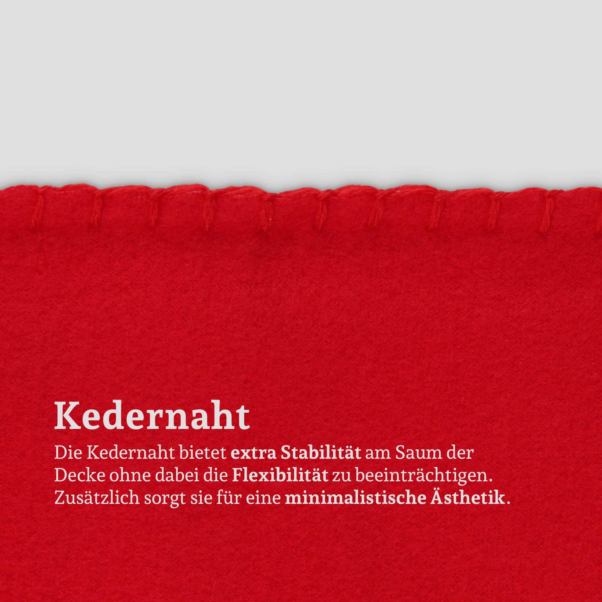 Wohndecke Basic Fleecedecke, Bestlivings, Kuscheldecke 130x170cm - Sofadecke, warme Coral Fleece Decke