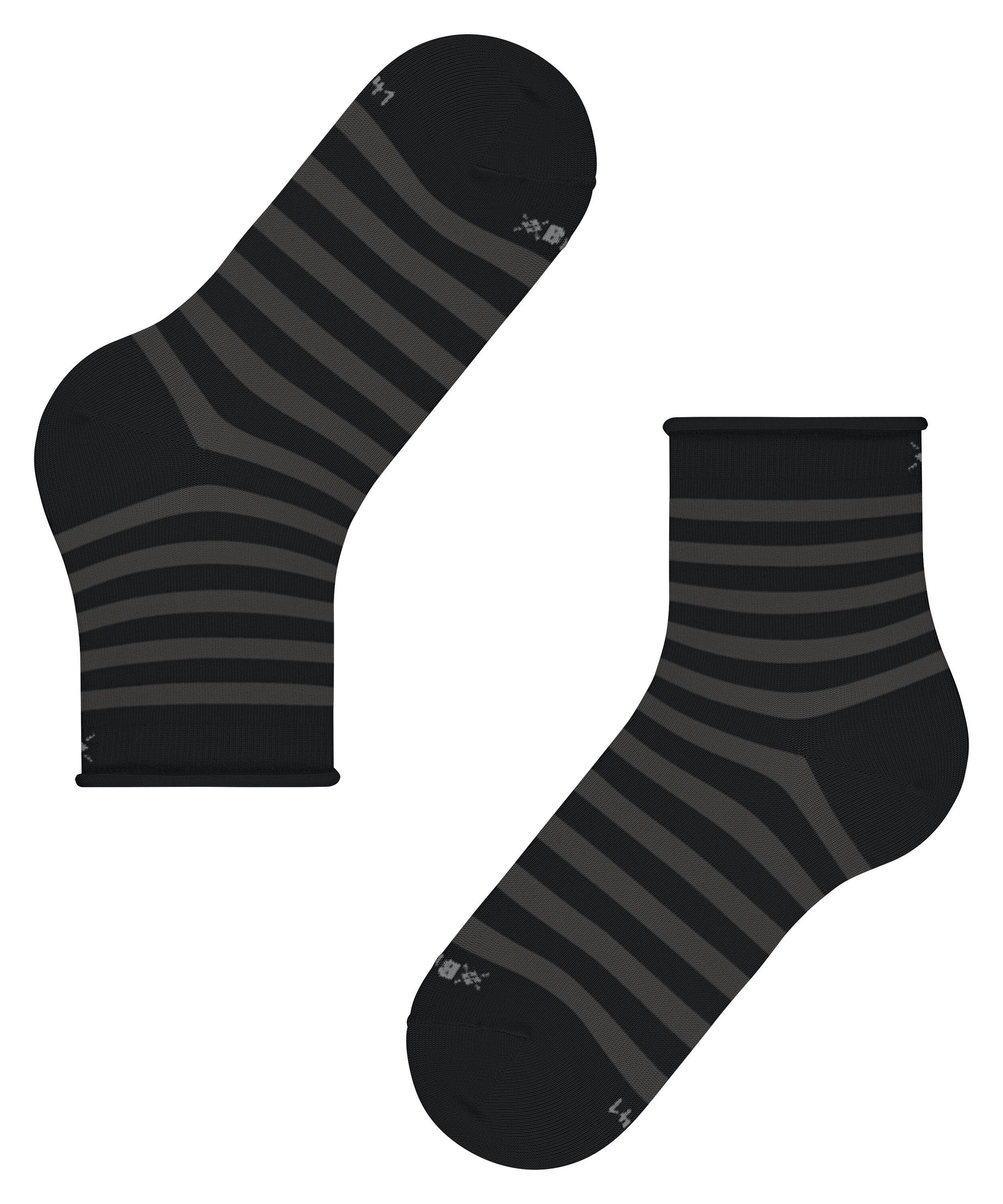 Burlington Kurzsocken Swansea Kurzsocken mit Rollbündchen (1-Paar) mit Rollbündchen