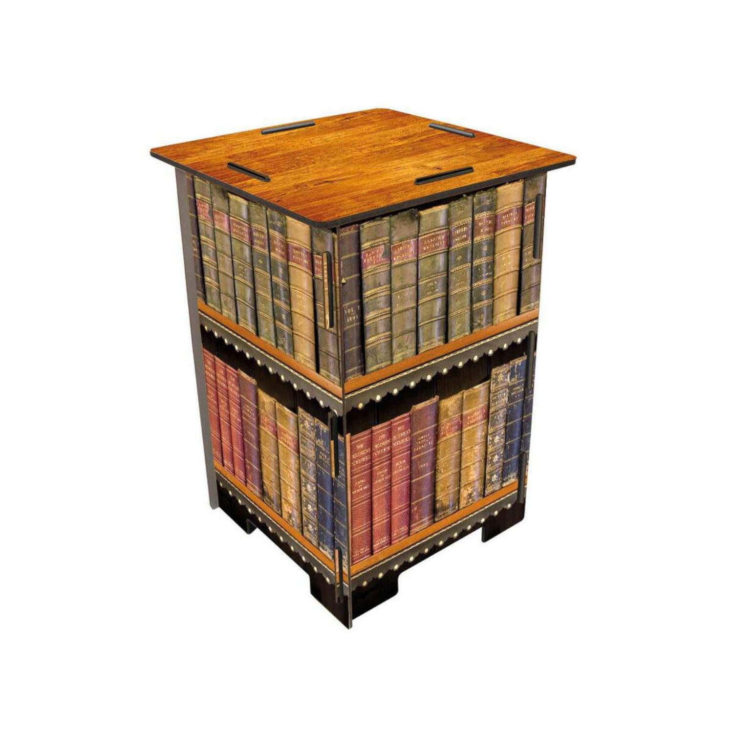 WERKHAUS® Hocker Werkhaus Photohocker SH8183 Antike Bücher Sitzhocker, Foto günstig online kaufen