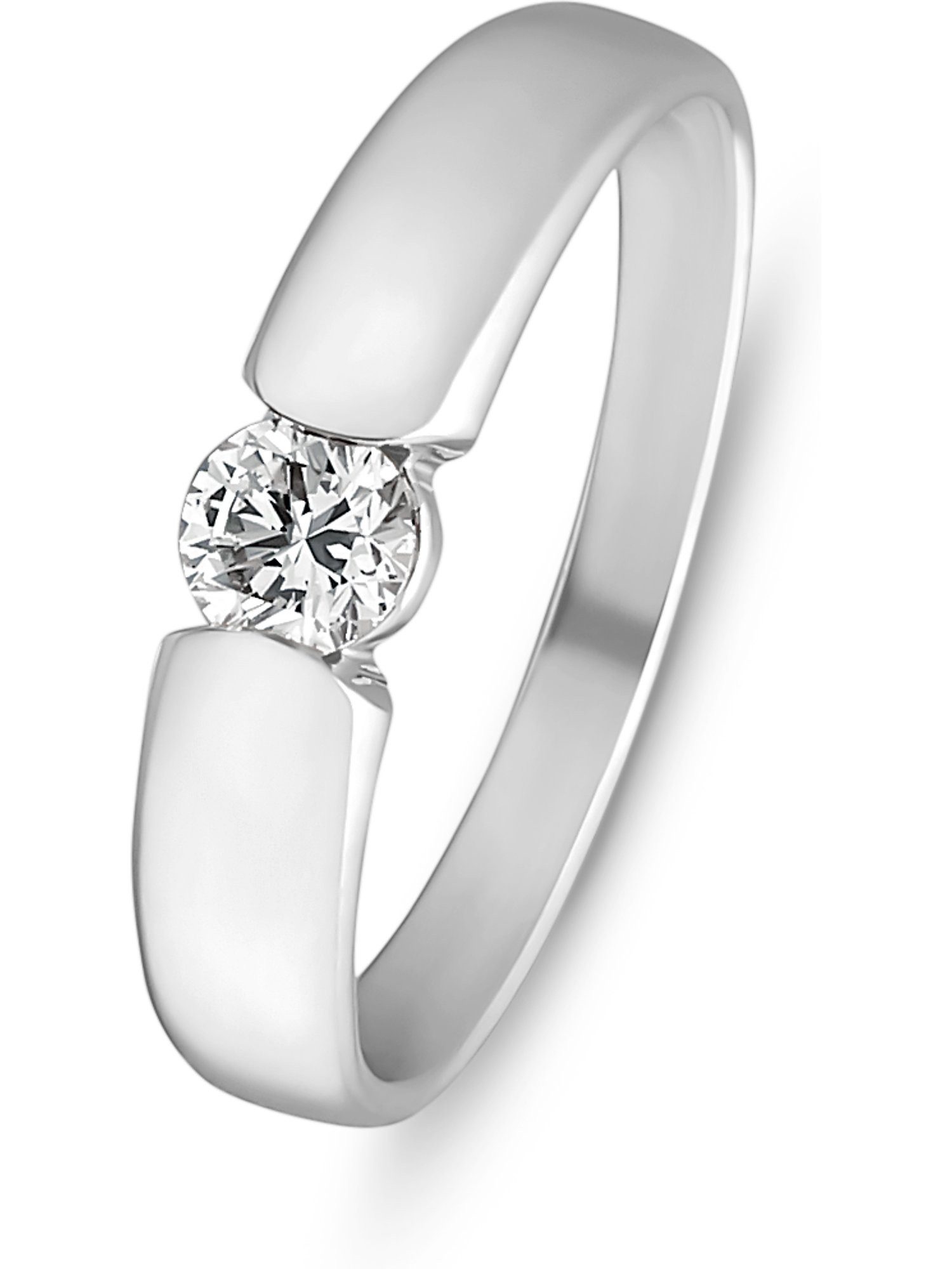 CHRIST Diamantring CHRIST Damen-Damenring 1 Diamant