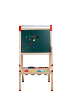 Coemo Tafel, (mit Zubehör), Kinder Standtafel Kreidetafel Staffelei