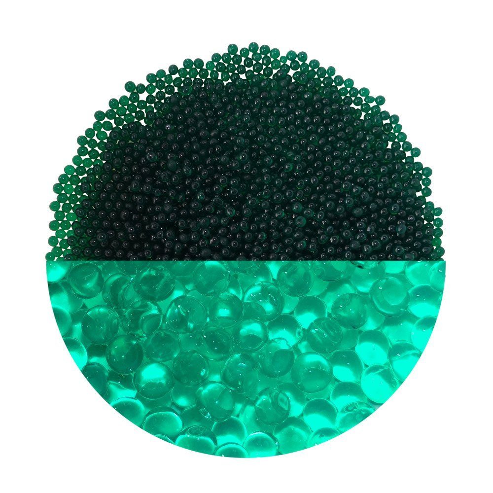 trendfinding Deko-Granulate 100 g Hydroperlen Deko Granulat, (3,5-4 mm, Meergrün)