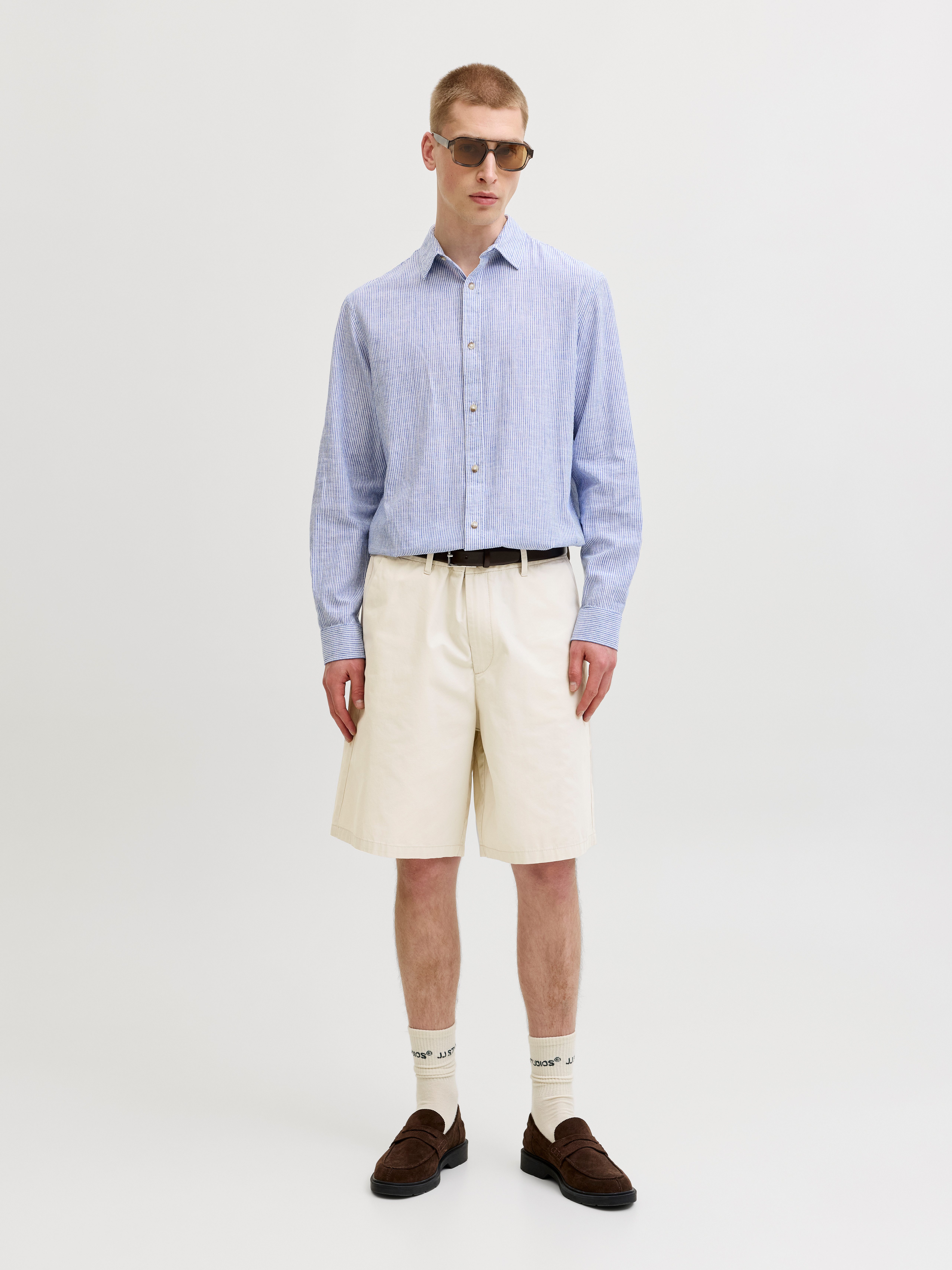Jack & Jones Chinoshorts JPSTKARL DREW CHINO SHORTS MID Baumwolle, locker geschnitten – Bild 4 von 5