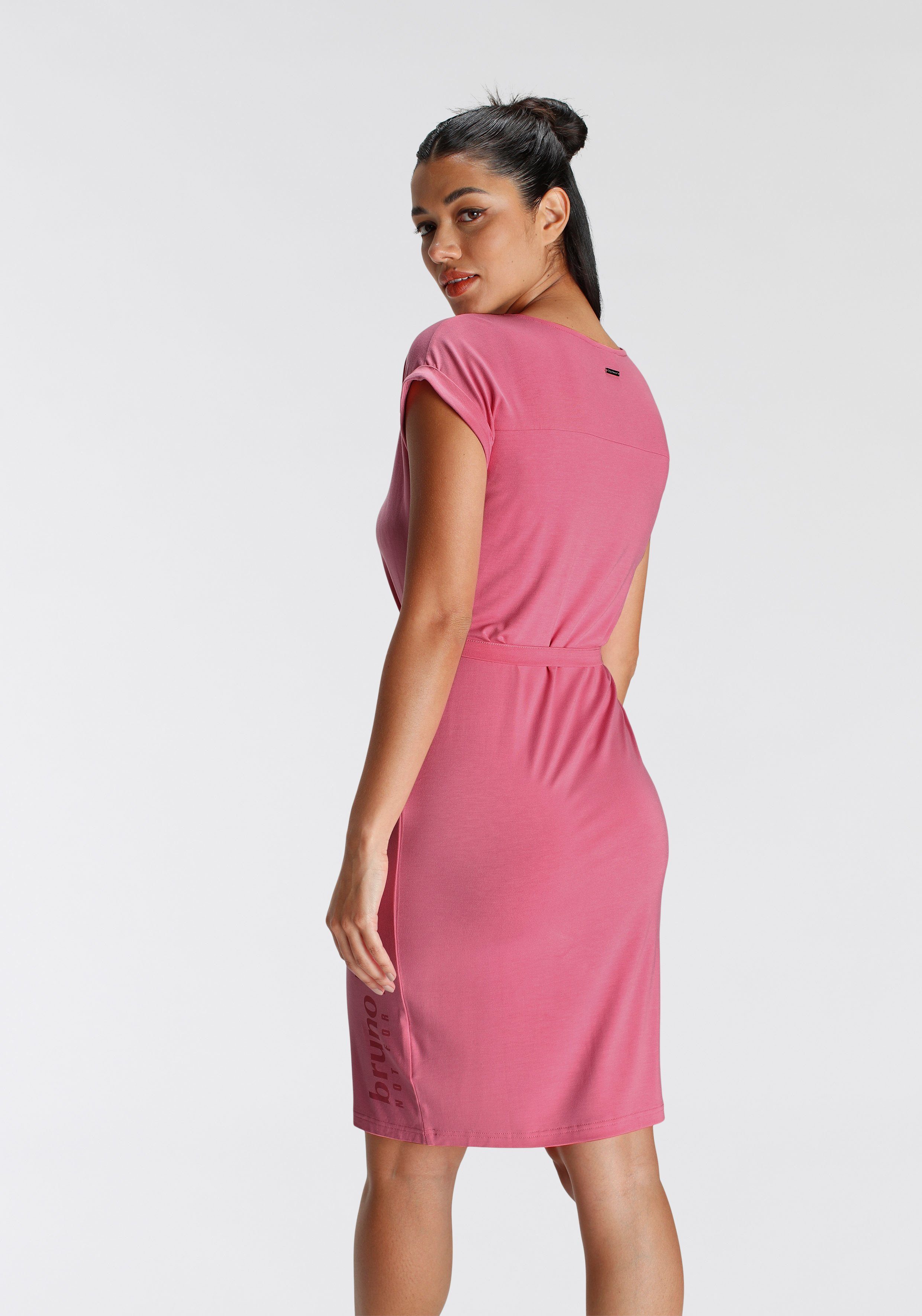 Bruno Banani KOLLEKTION Shirtkleid pink NEUE Passe mit