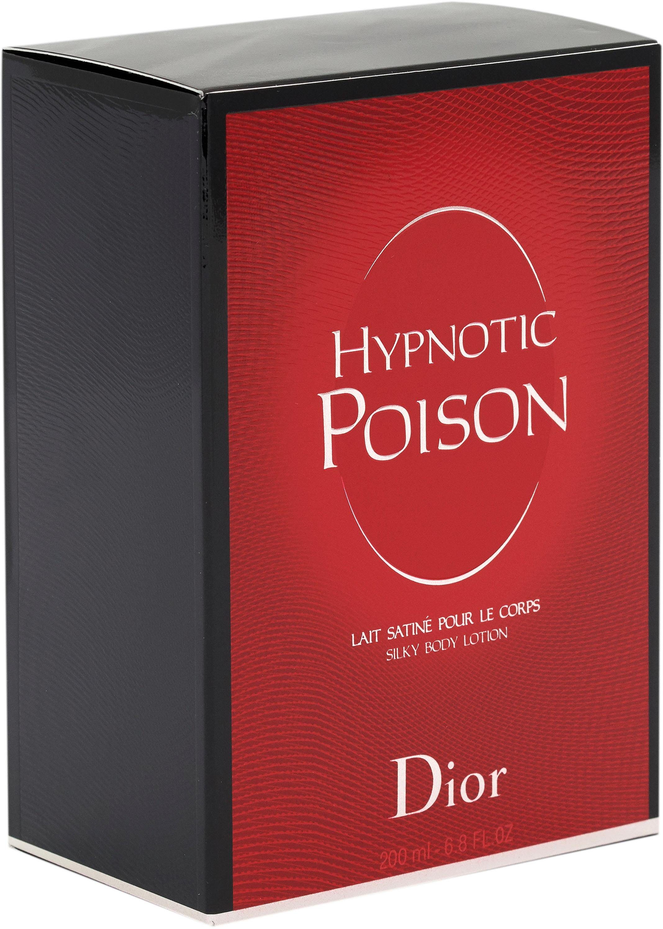 Dior Bodylotion Hypnotic Poison, Verführerischer Duft mit floralen und holzigen Noten.
