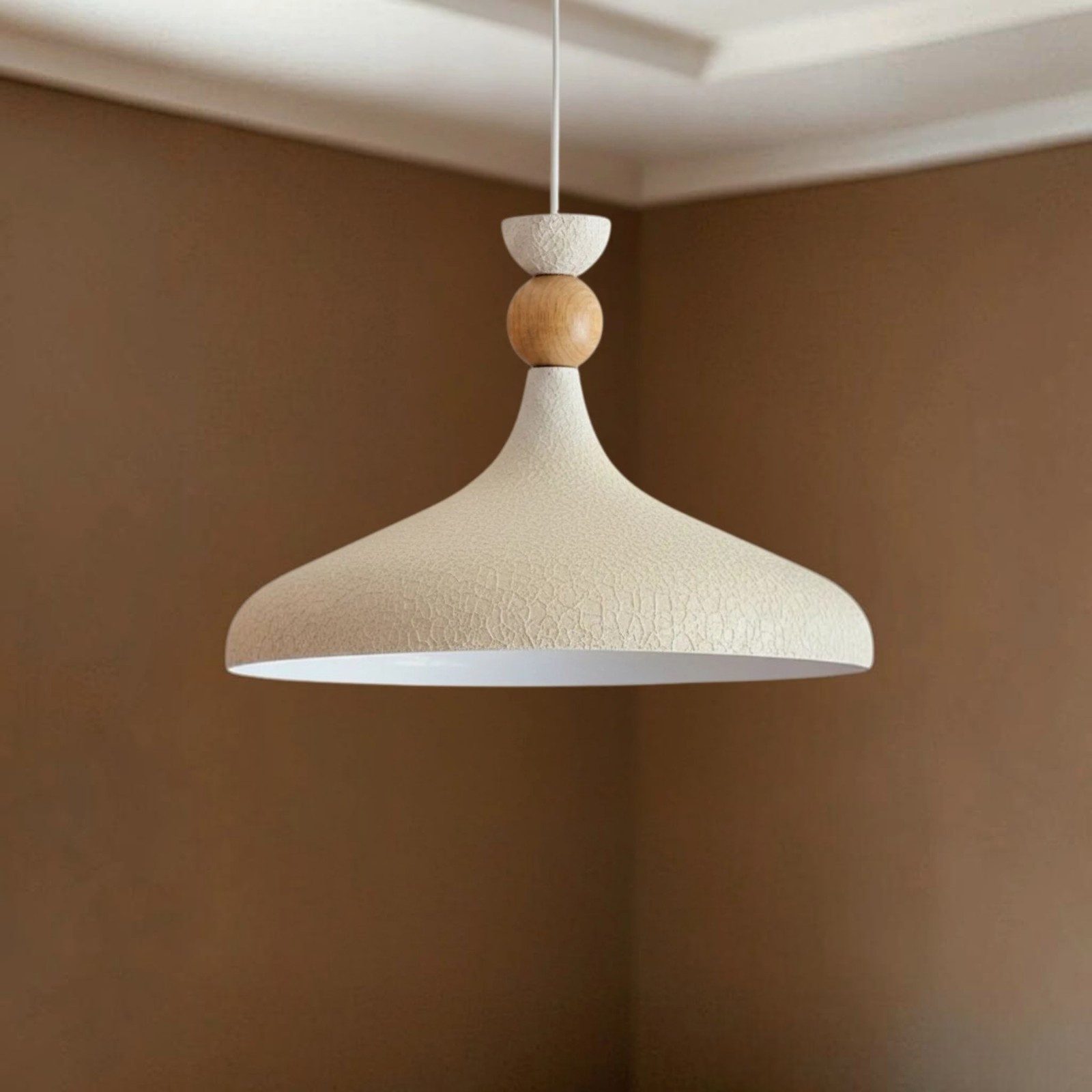 Bamyum Pendelleuchte Pendelleuchte Ø35 cm Metall E27 Moderne Lampe, Ohne Leuchtmittel, ohne Leuchtmittel