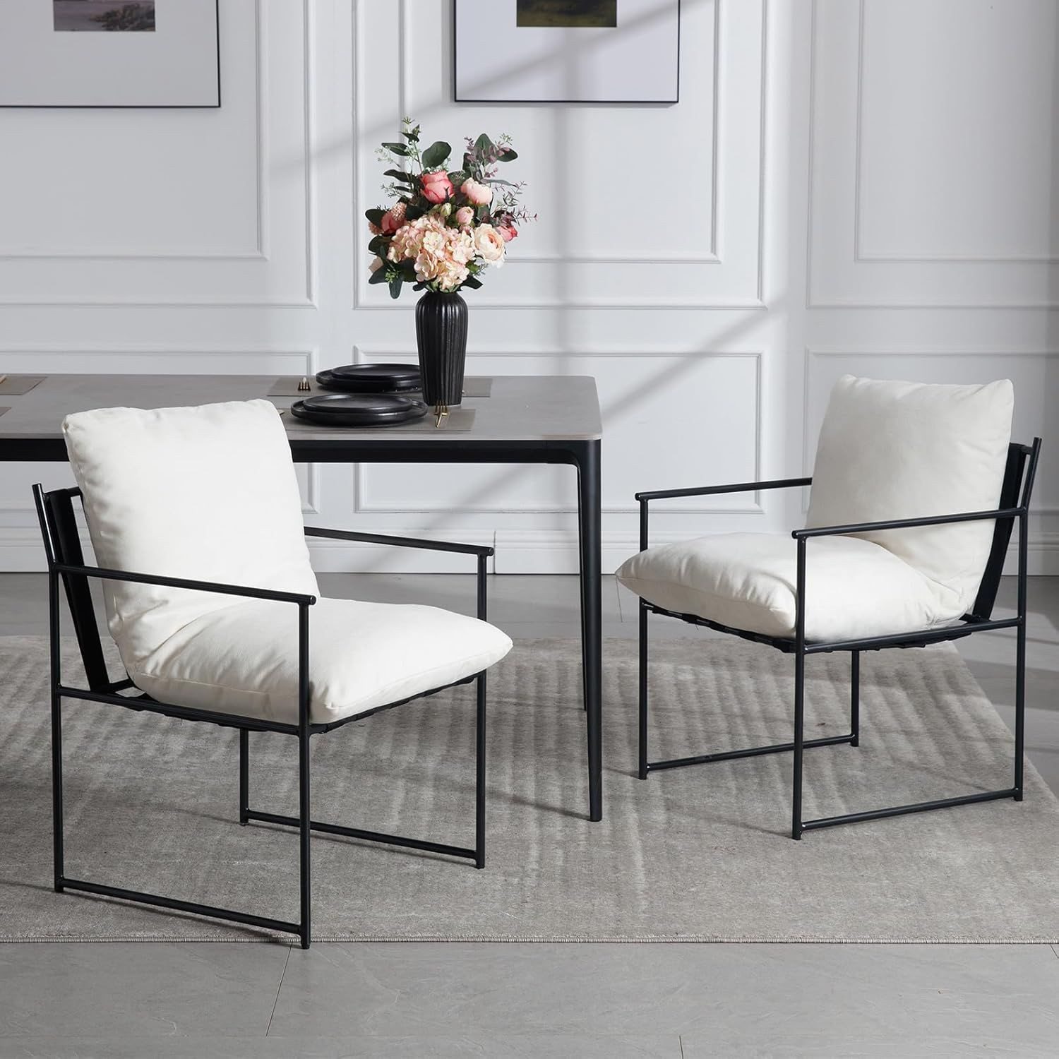 WAHSON OFFICE CHAIRS Esszimmerstuhl 2er Set,Abnehmbares günstig online kaufen