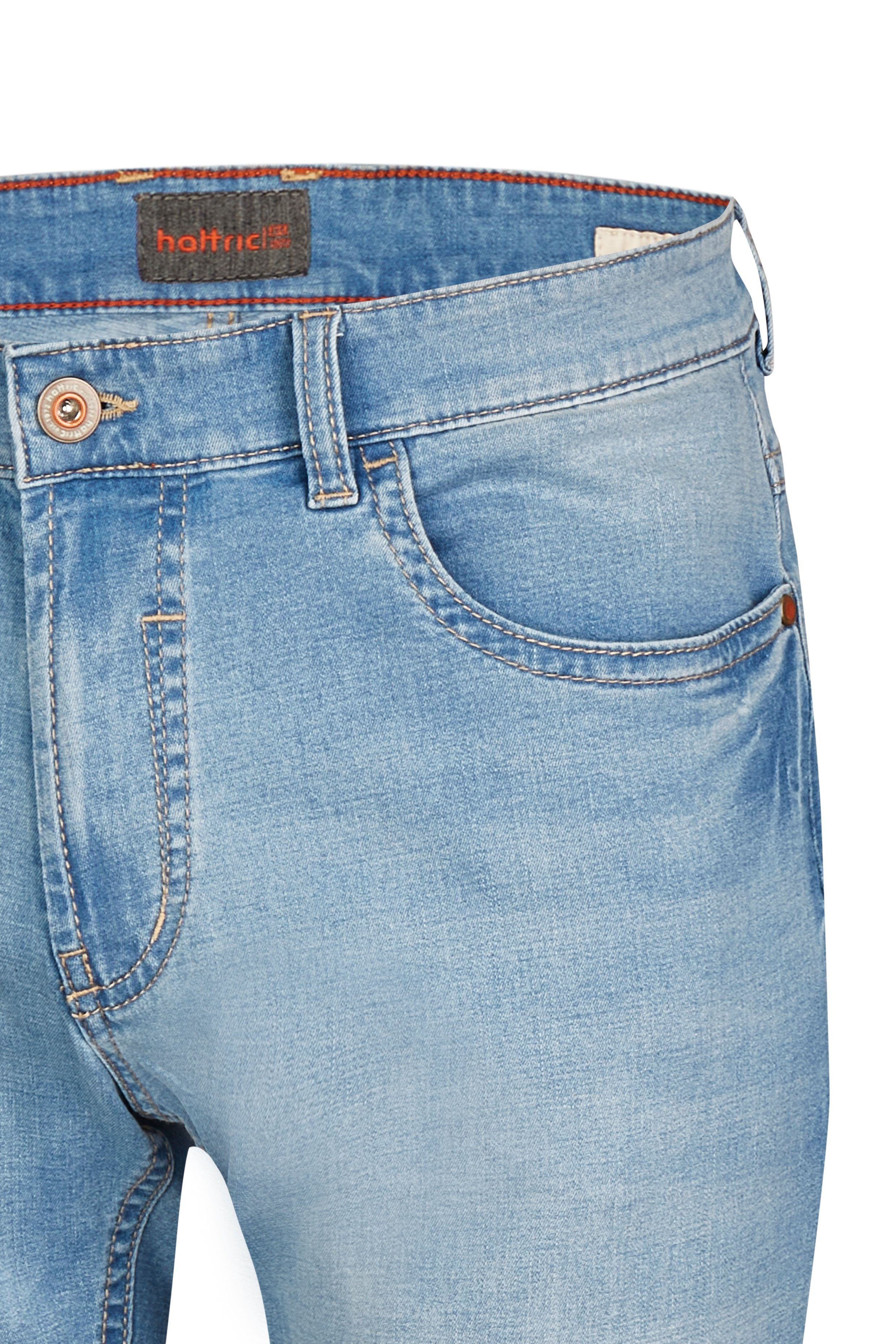 Denim Summer Herren Hattric Harris Hattric 5-Pocket-Jeans Slim-fit-Jeans