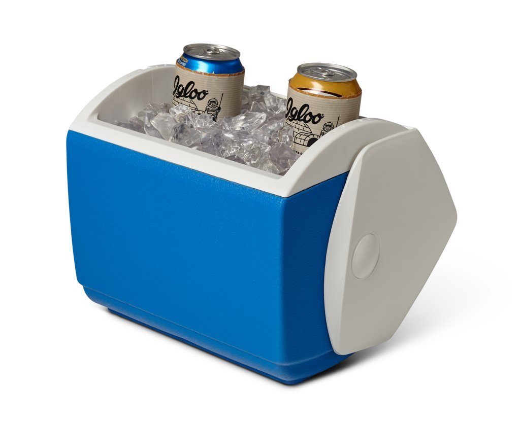 Pal, Blau Playmate Liter 6,6 6 l, Zeltdach-Design Kühltasche im Igloo