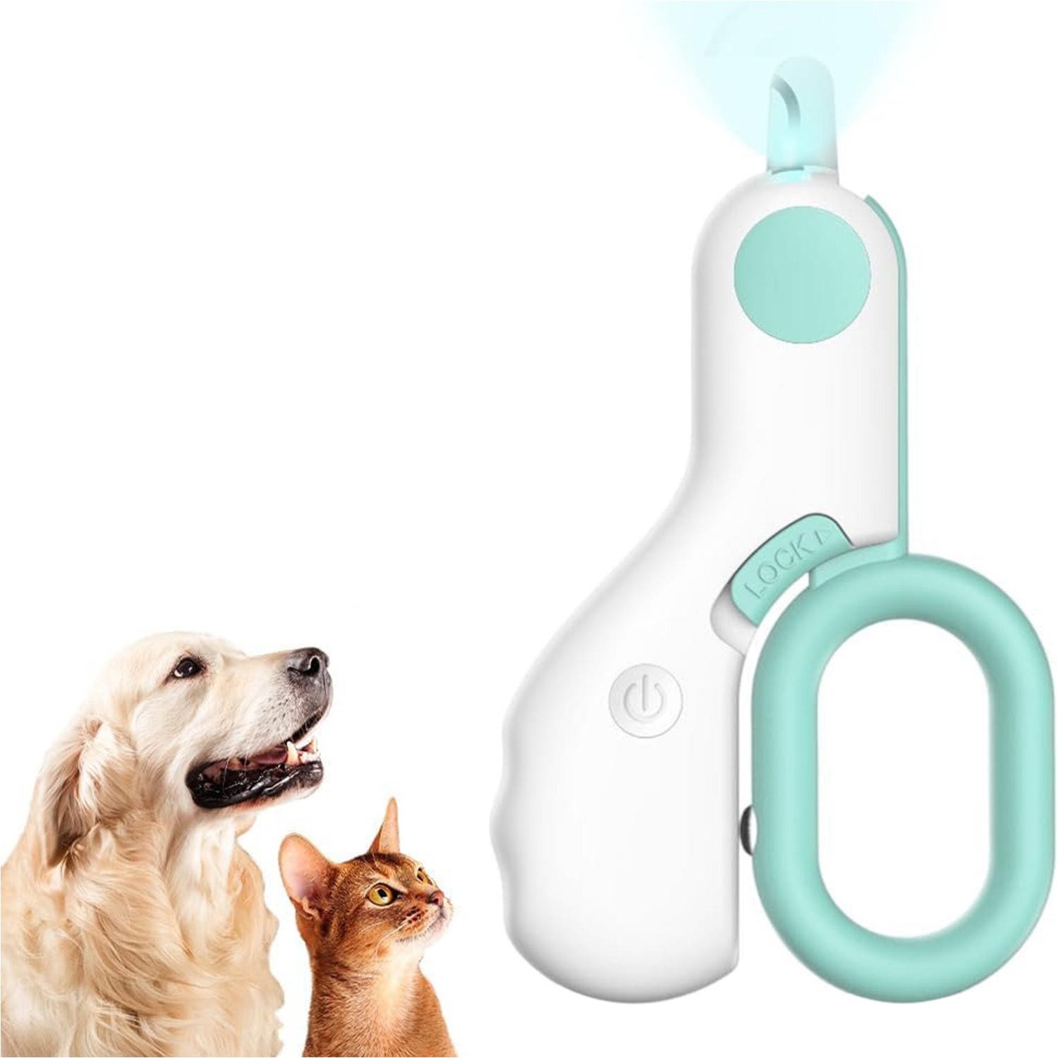 Krallenschneider Krallenschere für Hunde Nagelknipser mit Led Sicher Nagelschere