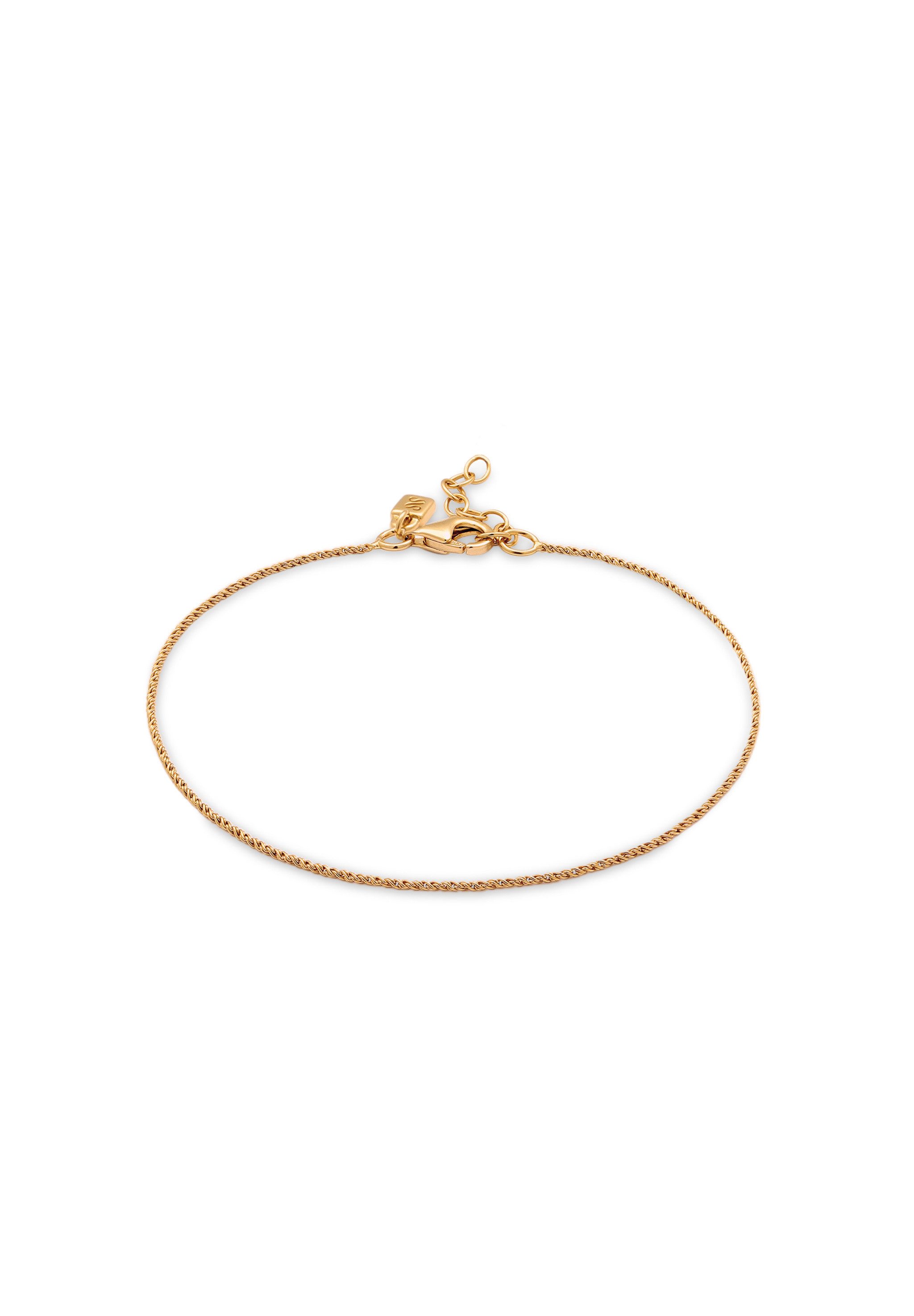 Gliederarmband Armband mit Basisgliederkette 925 Sterling Silber