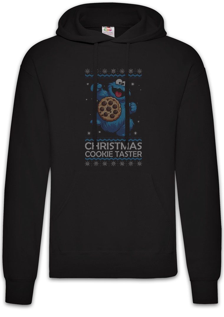 Hoodie Cookie Christmas Herren Hoodie Merry Santa X-Mas Claus Monster