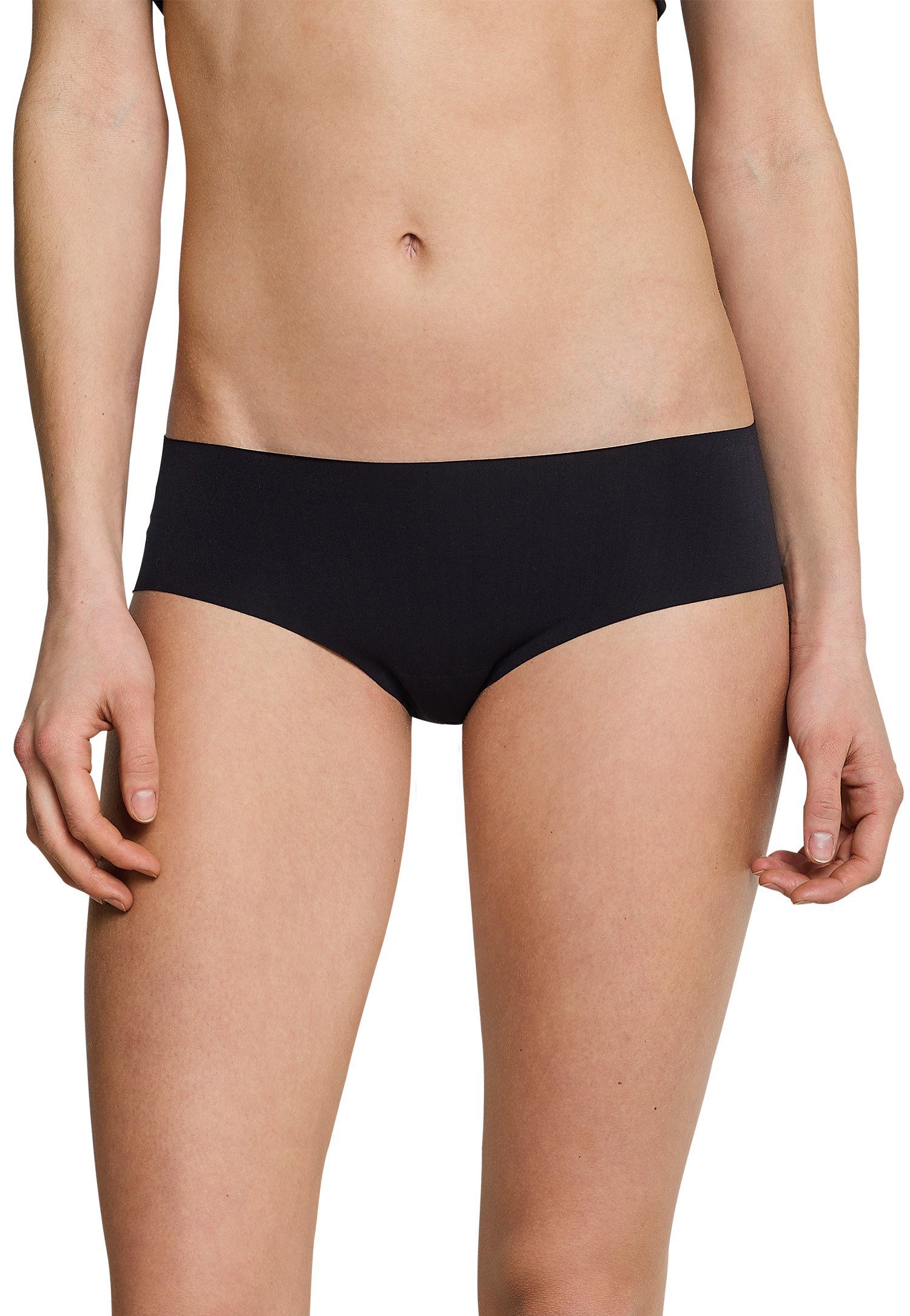 Panty/Shorts/Pants 1-St., nahtlos (Set, Slip ohne schwarz Schiesser Seamless Unterhose Set) störende Nähte Damen