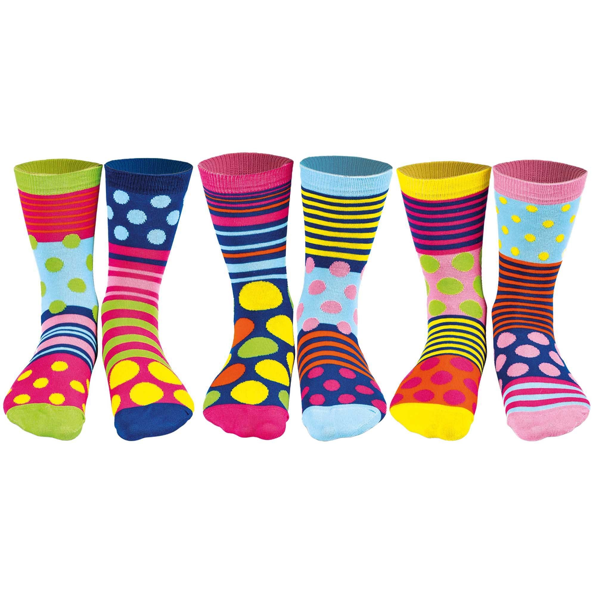 United Oddsocks Короткі шкарпетки Damen Шкарпетки 3er Pack Baumwolle (Packung, 3er Pack)