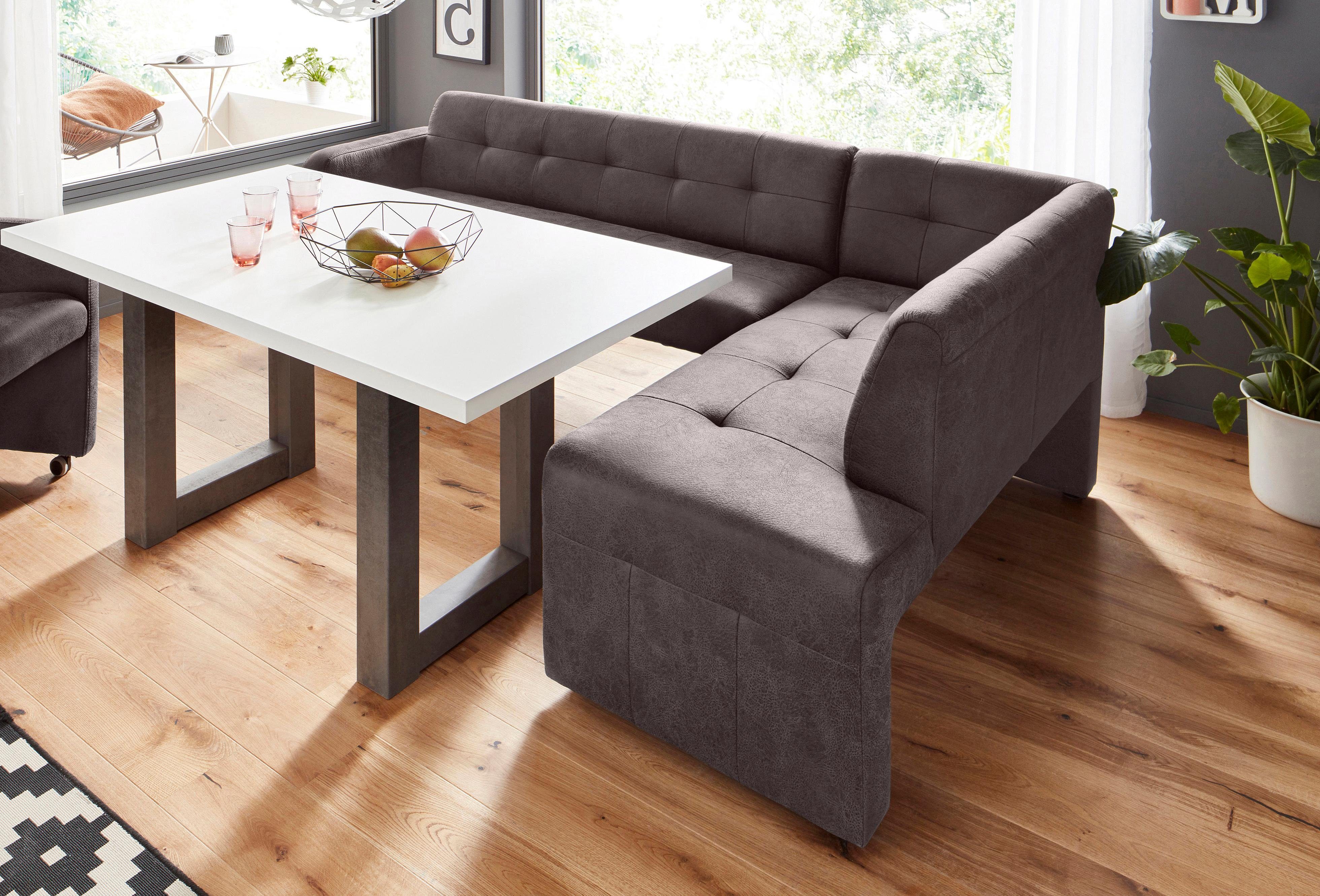 exxpo - sofa fashion Eckbank "Barista" Frei im Raum stellbar günstig online kaufen