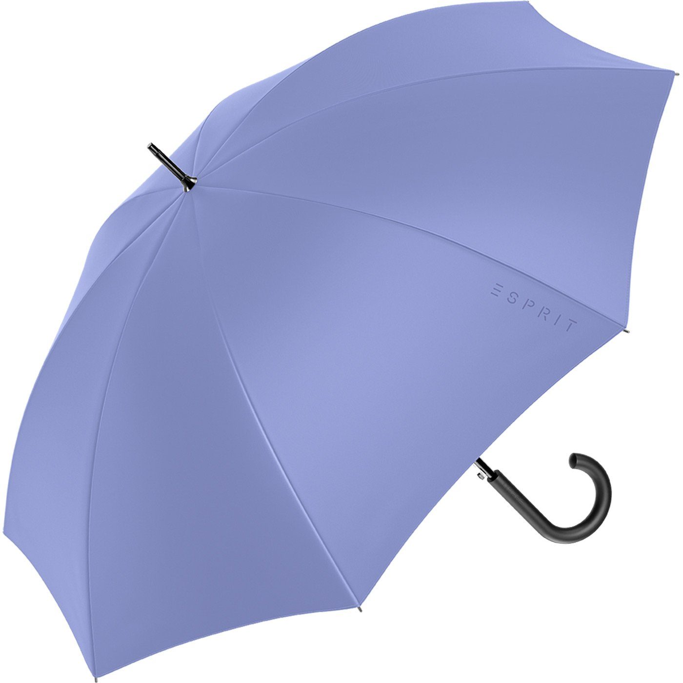 Esprit Langregenschirm Damen-Regenschirm lila stabil, in Trendfarben Automatik groß FJ 2023, und den mit