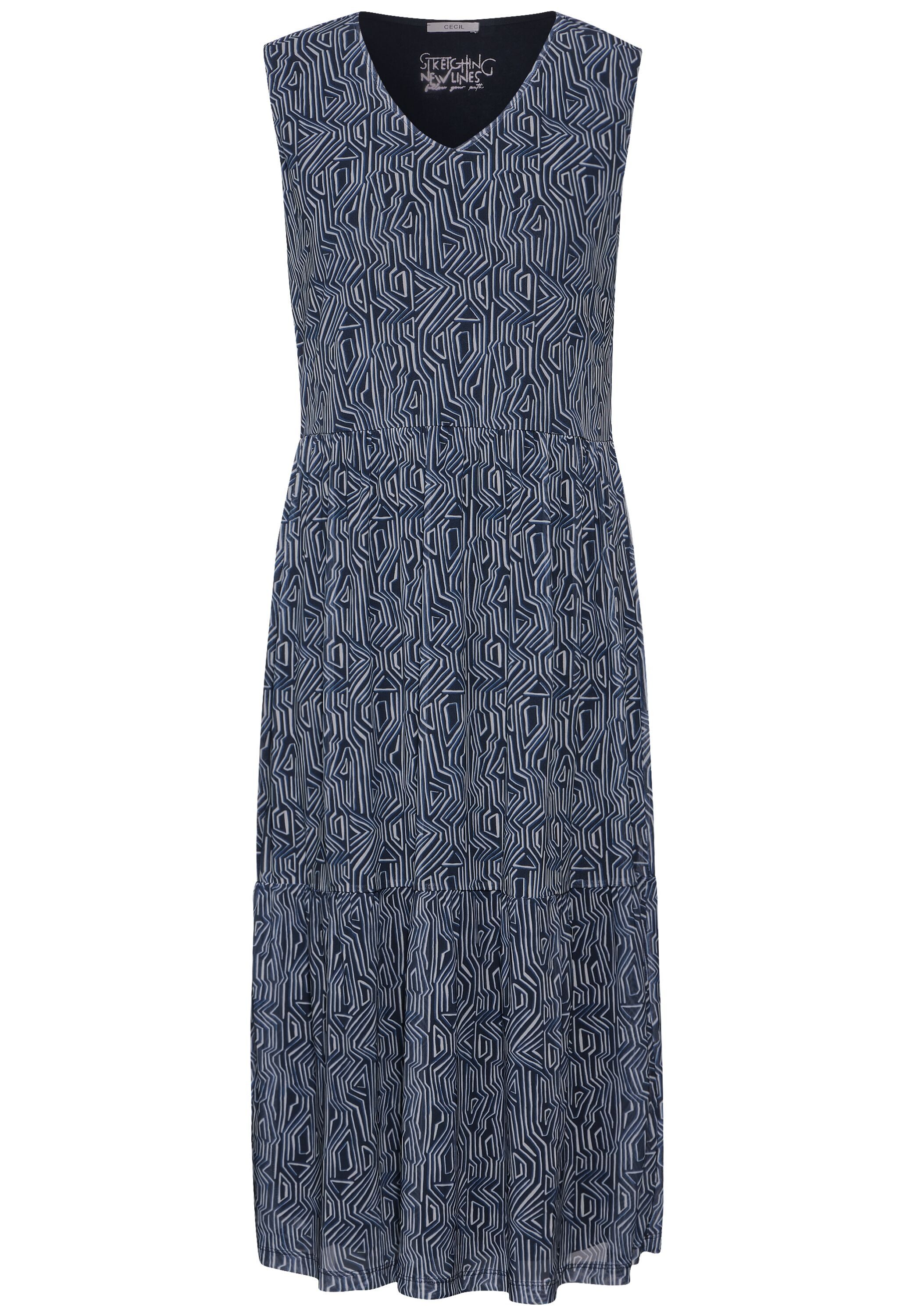 CECIL Meshkleid mit Print