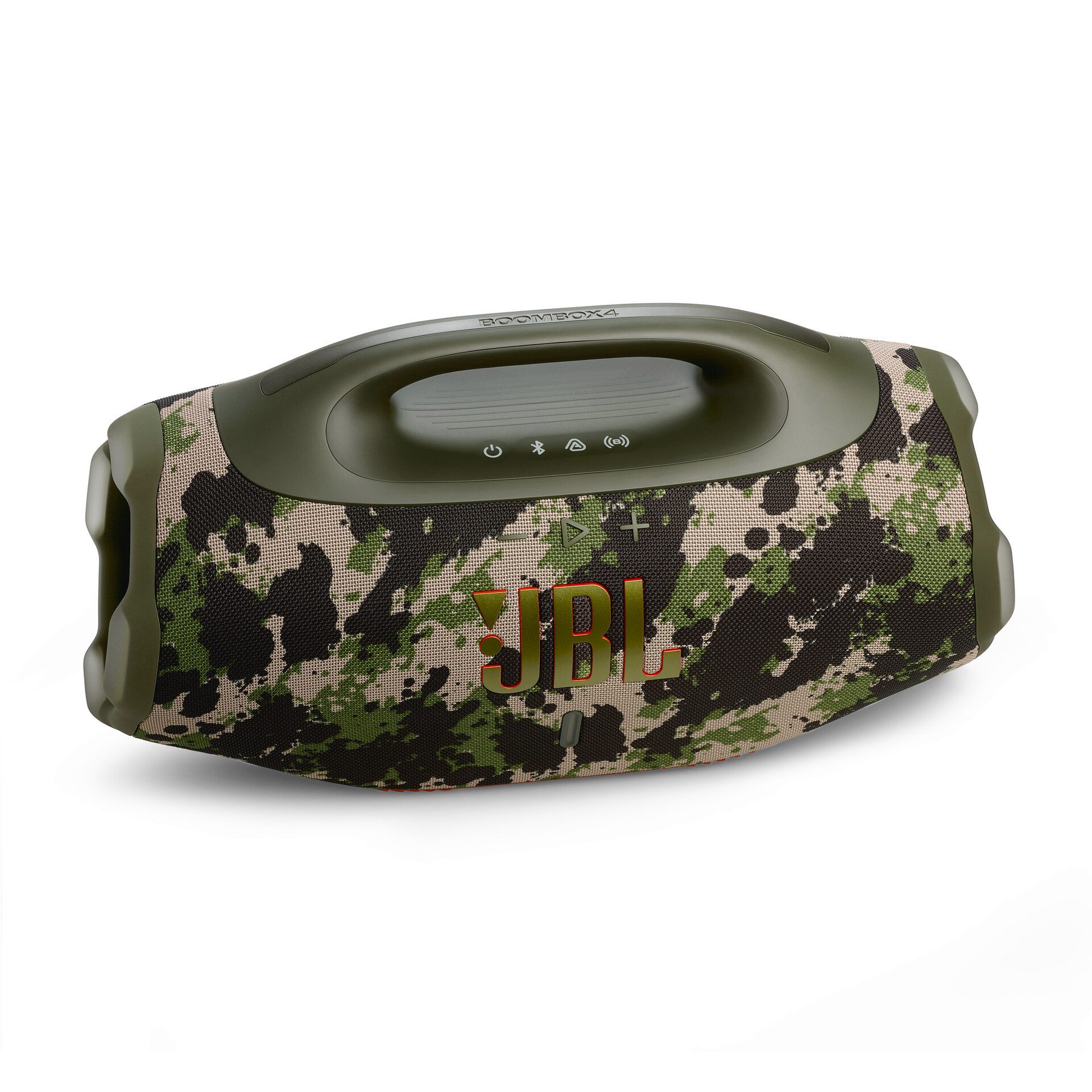 JBL Boombox 4 Bluetooth-Lautsprecher (Bluetooth, 65 W, Akku austauschbar für noch längeren Musikgenuss)
