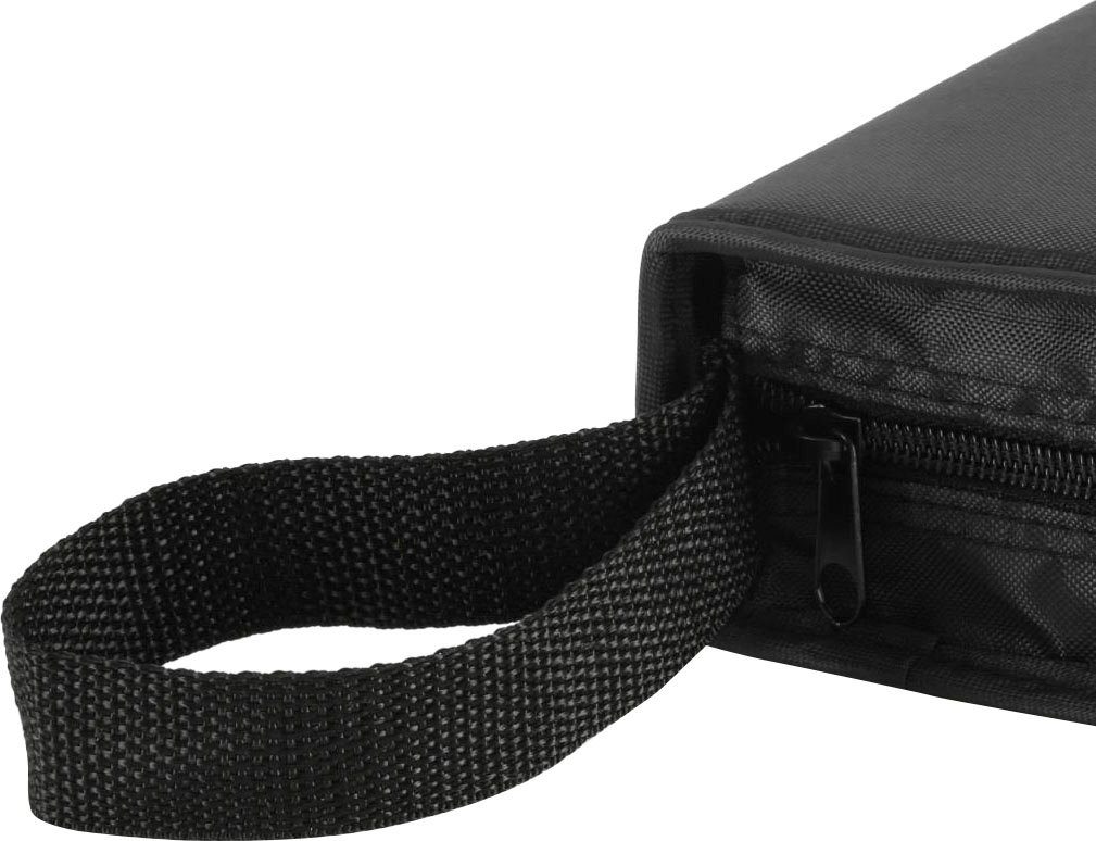 Hama DVD-Hülle CD-/DVD-/Blu-ray Tasche, Schwarz, für max. 20 Discs