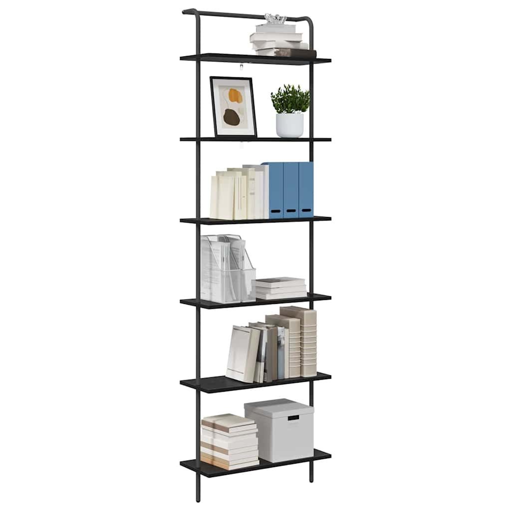 vidaXL Bücherregal Regal Schwarz Eichen-Optik 60 günstig online kaufen