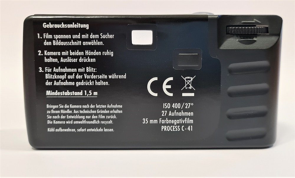 TopShot 8 x Einwegkamera Hochzeit Schmetterling Einwegkamera