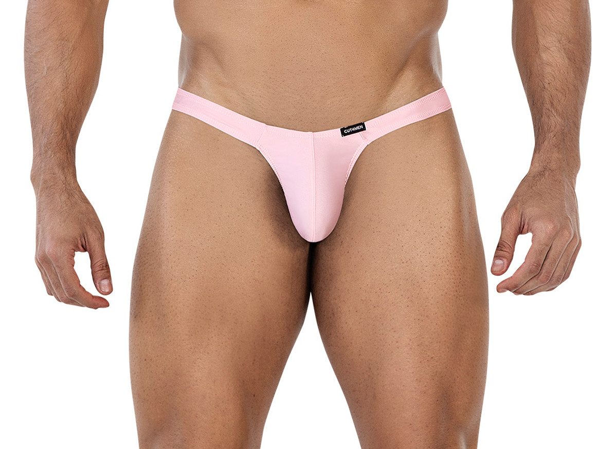 CUT4MEN String Pinker Brazilian Herren String Thong elastisch knapper Männer Slip