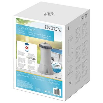 Intex Kartuschen-Filterpumpe Intex Aufbereitungsanlage für Schwimmbad Krystal Clear 99 W 3785 lh