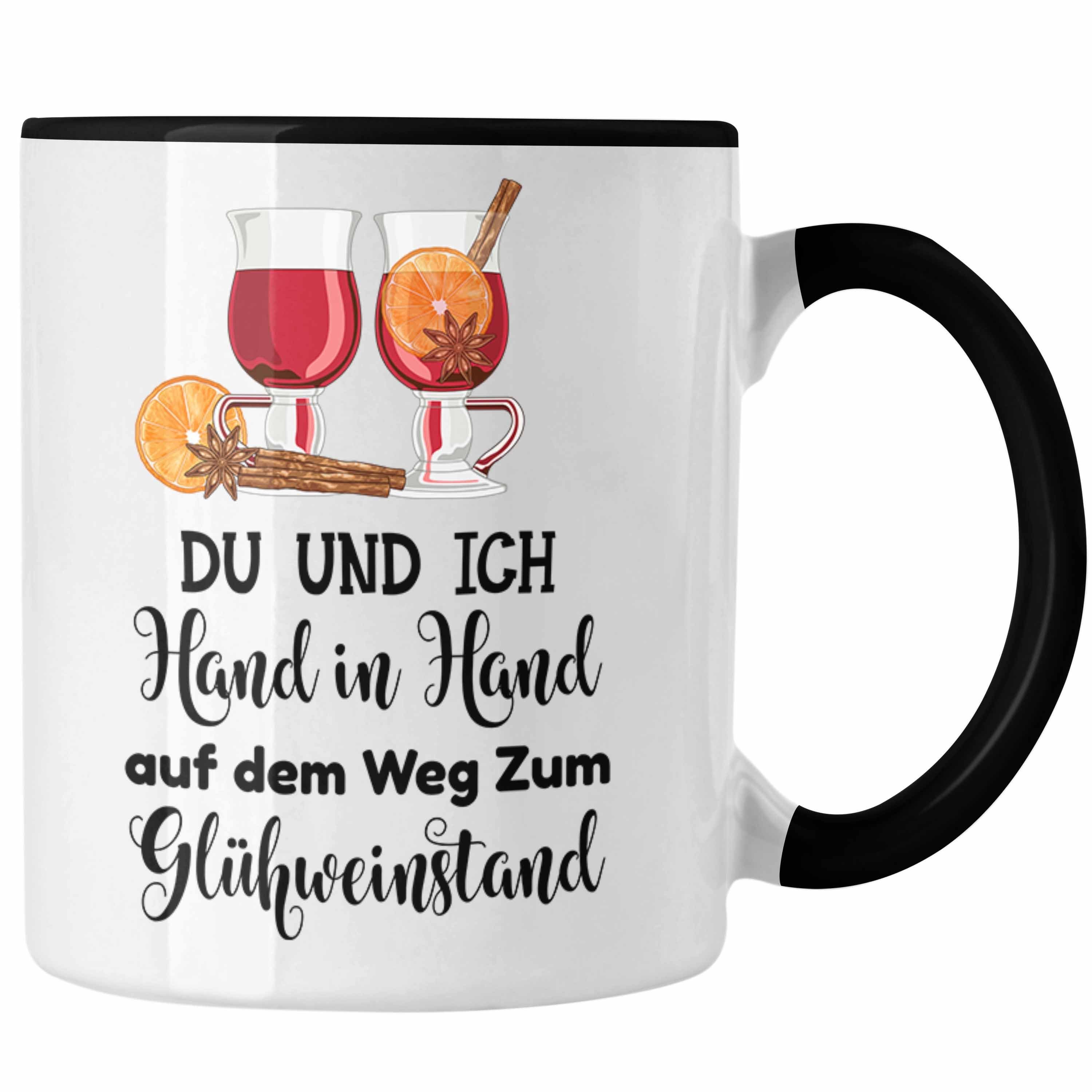 Trendation Tasse Trendation - Glühwein Tasse Lustig Spruch Glühweinbecher mit Henkel Do