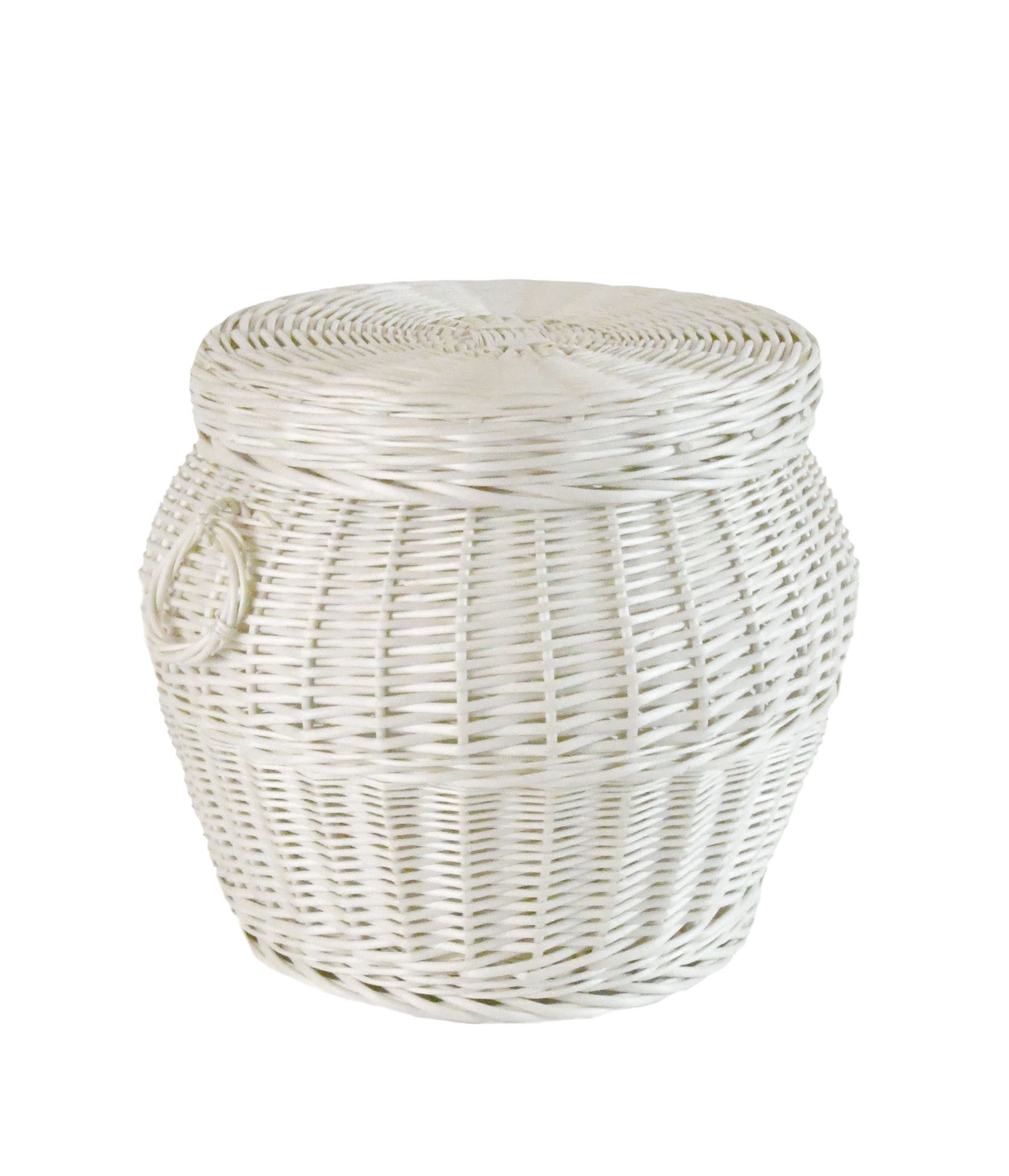 MyBer® Pouf Hocker aus Weide Weidenpouf günstig online kaufen