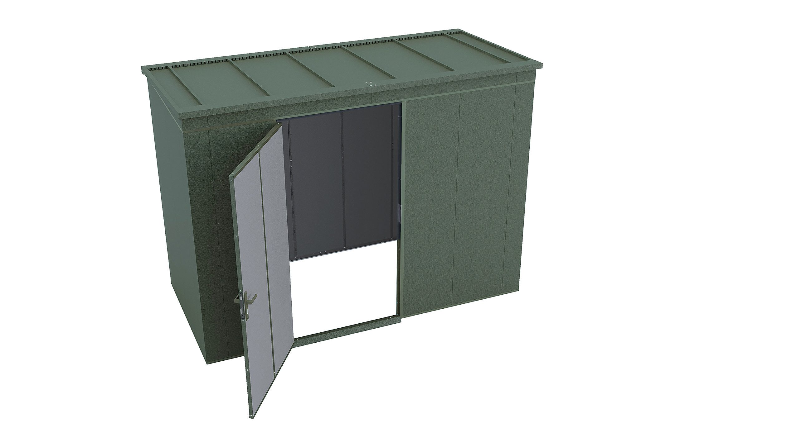weka Gerätehaus Gary 7, BxT: 286x147 cm, Metall pulverbeschichtet, Größe 7