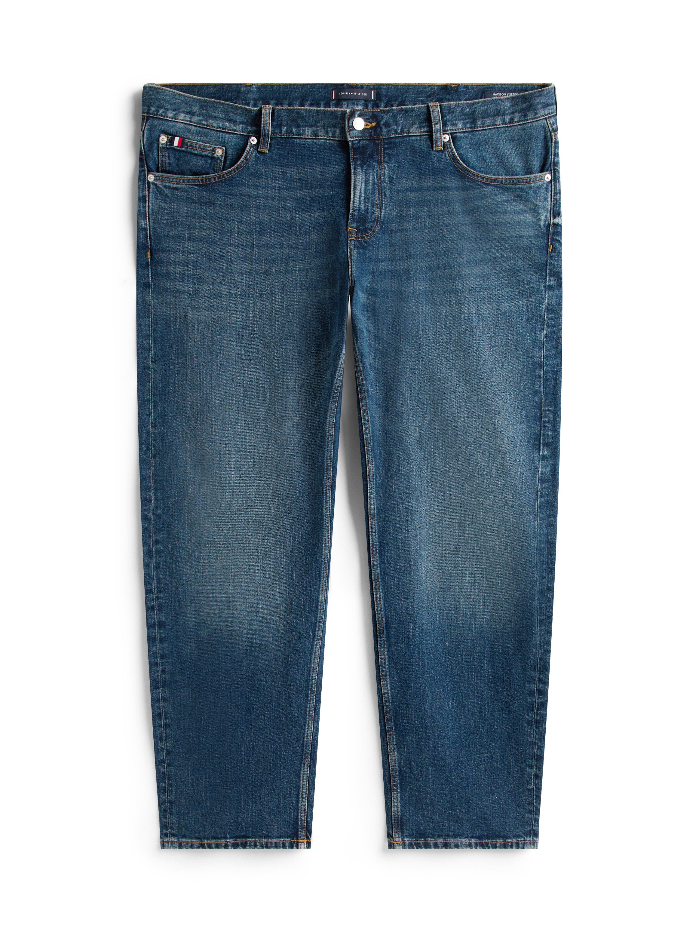 Tommy Hilfiger Big & Tall 5-Pocket-Jeans BT-MADISON Große Größen, mit leichten Used-Effekten