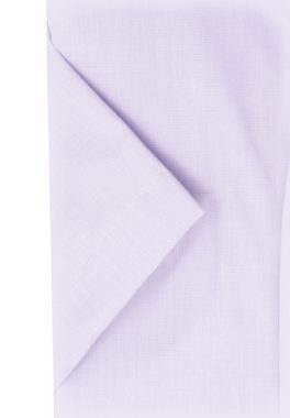 MARVELIS Kurzarmhemd Kurzarmhemd - Modern Fit - Einfarbig - Mauve