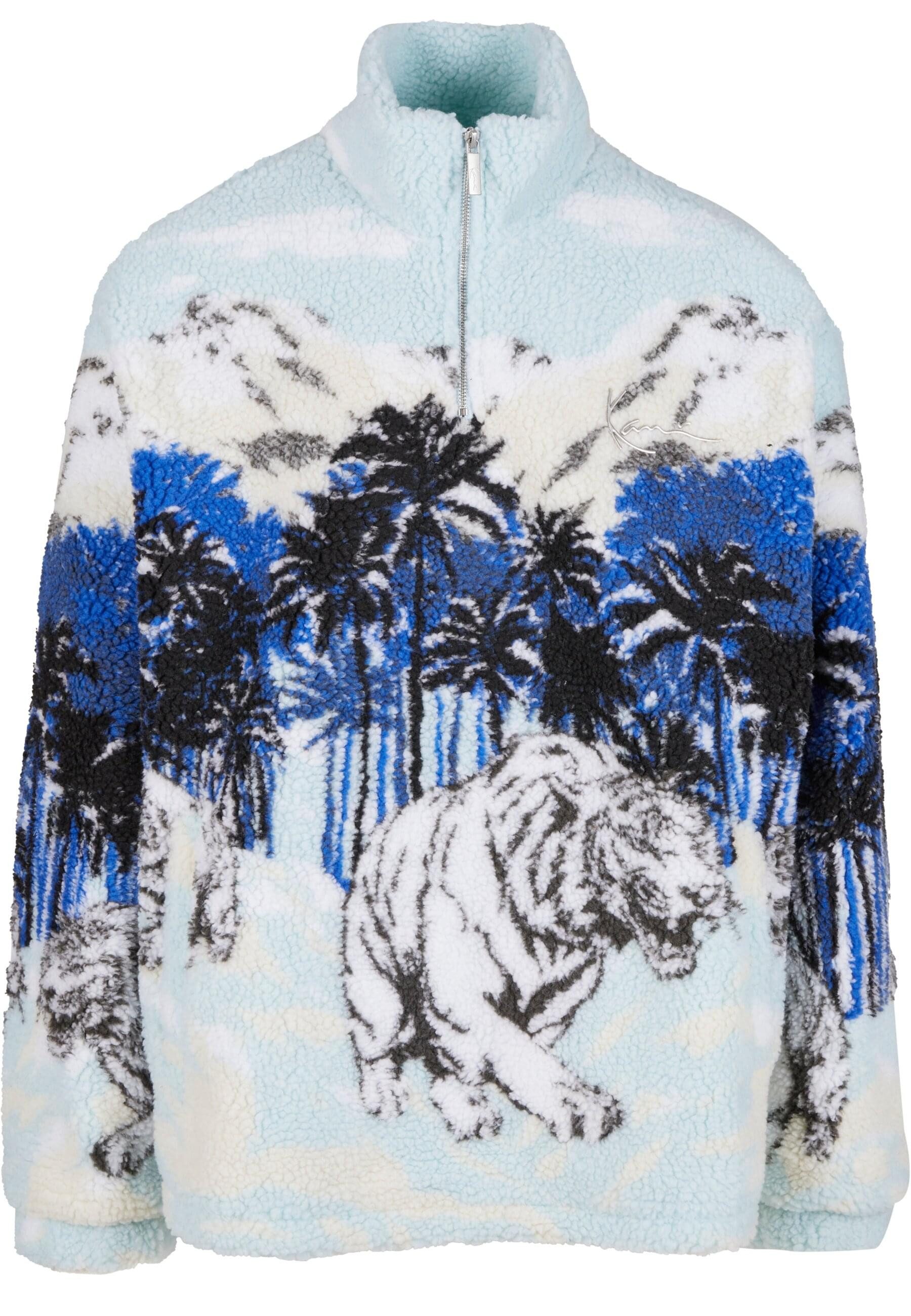 Karl Kani Sweater Karl Kani KK Metal Signature Ice Tiger Teddy Troyer (1-tl günstig online kaufen
