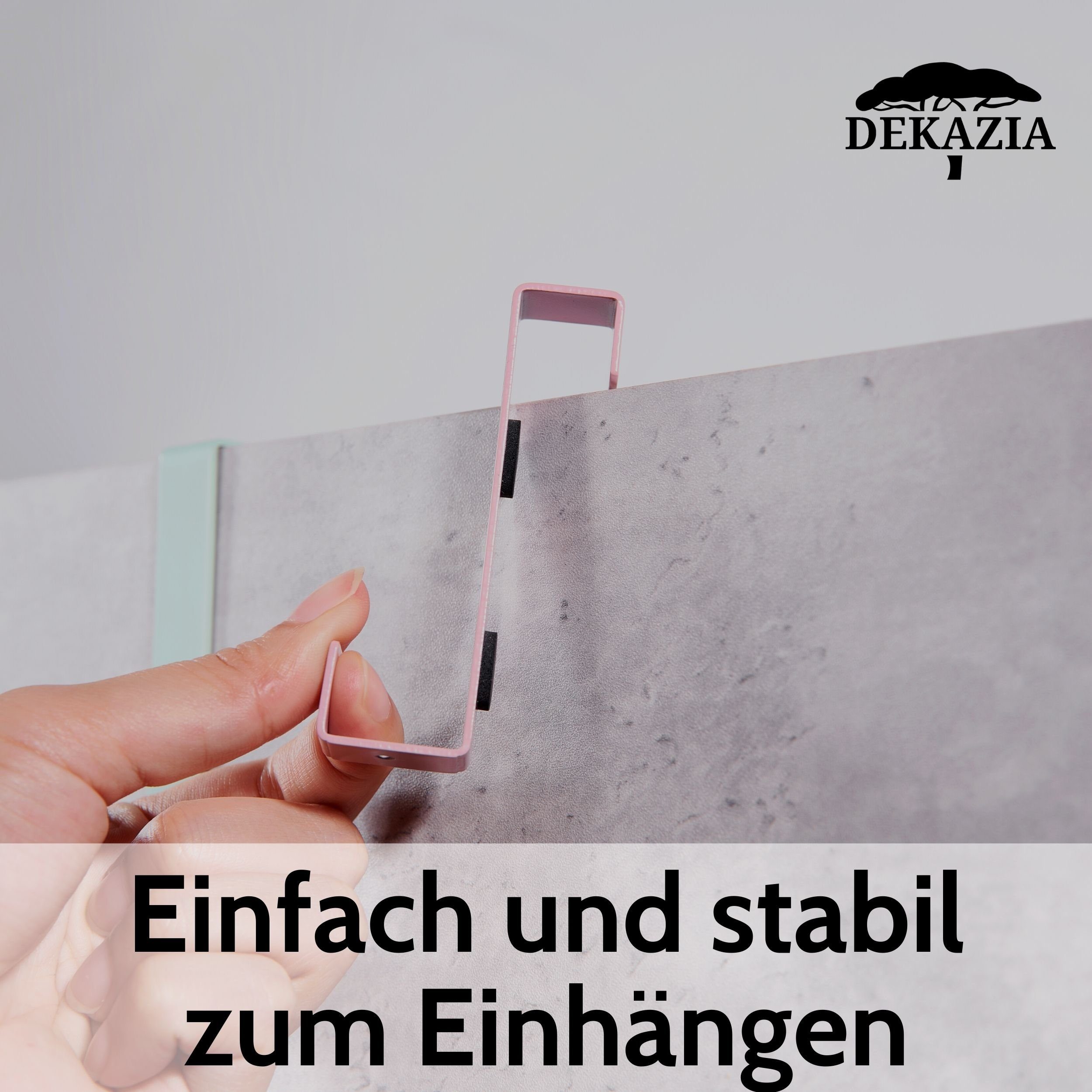 DEKAZIA Türhaken Kinderzimmer bunt Türgarderobe Kinder Einhängehaken Kleide günstig online kaufen